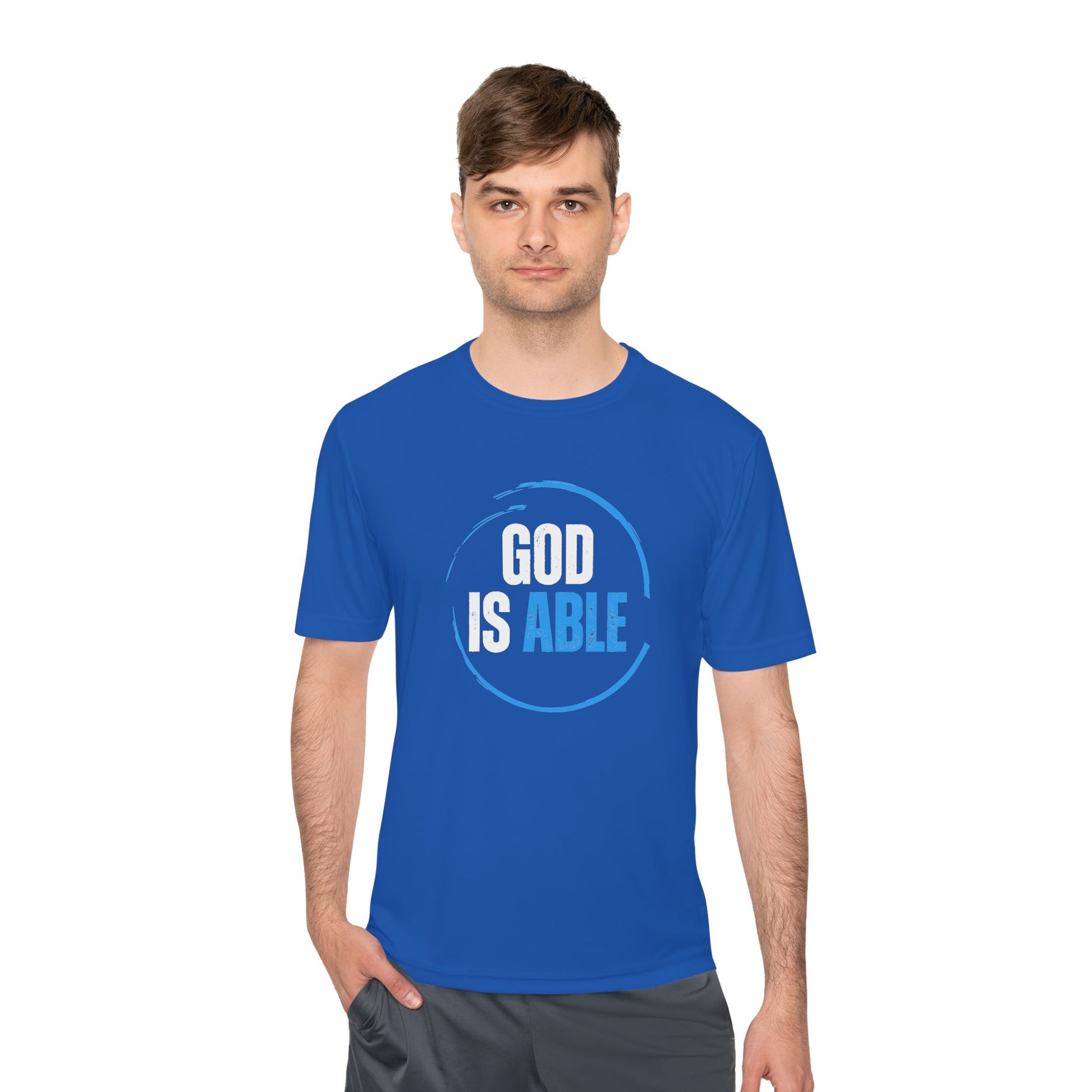 "God is Able" Unisex Moisture Wicking Tee