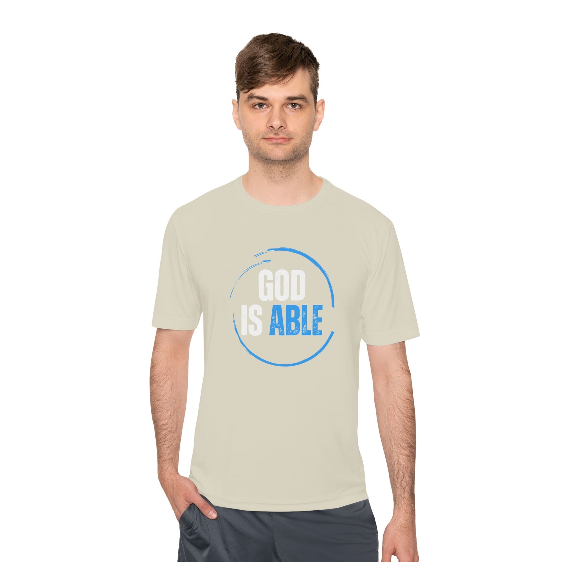 "God is Able" Unisex Moisture Wicking Tee