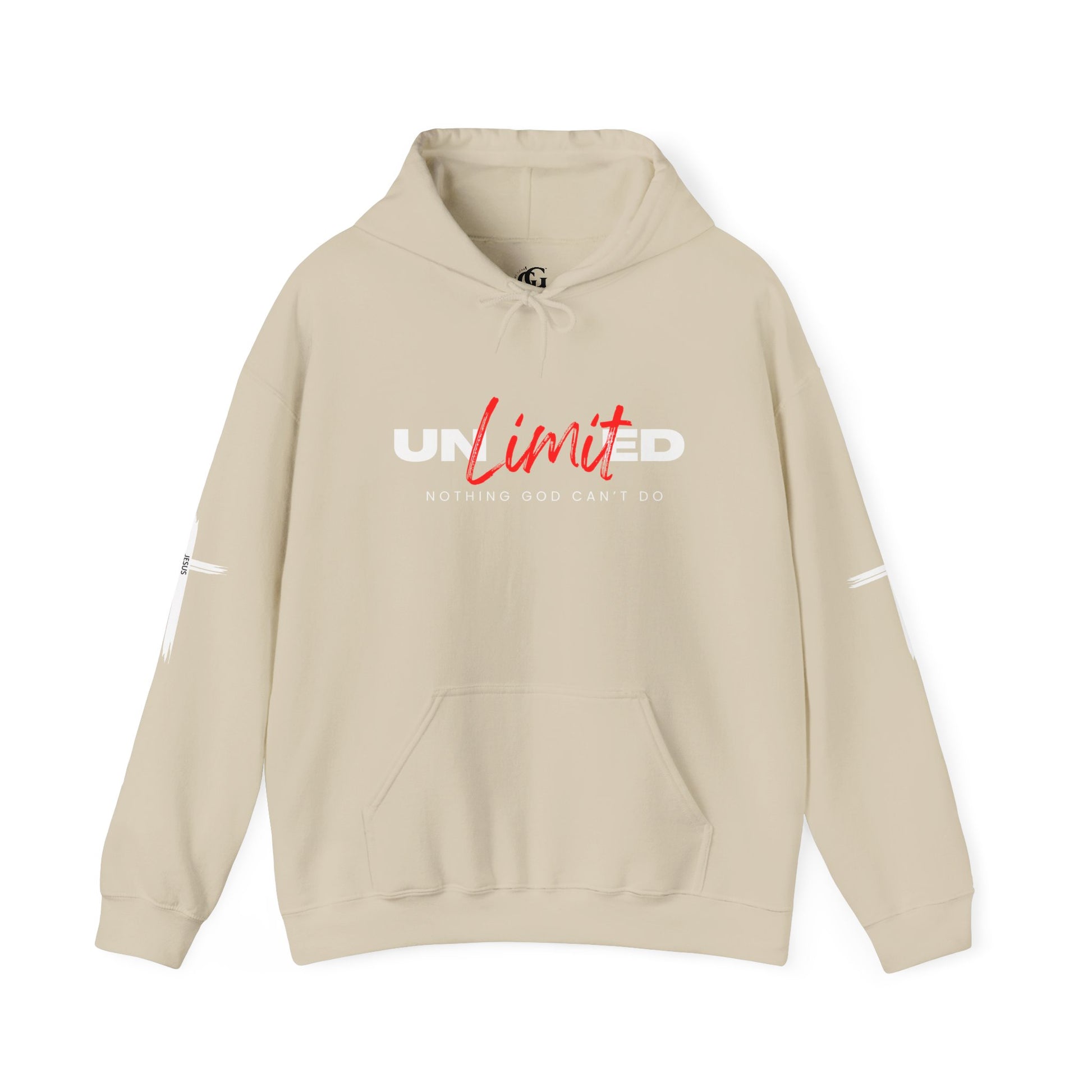 "UNLIMITED: Nothing God Can't Do" - Faith-Inspired Hoodie