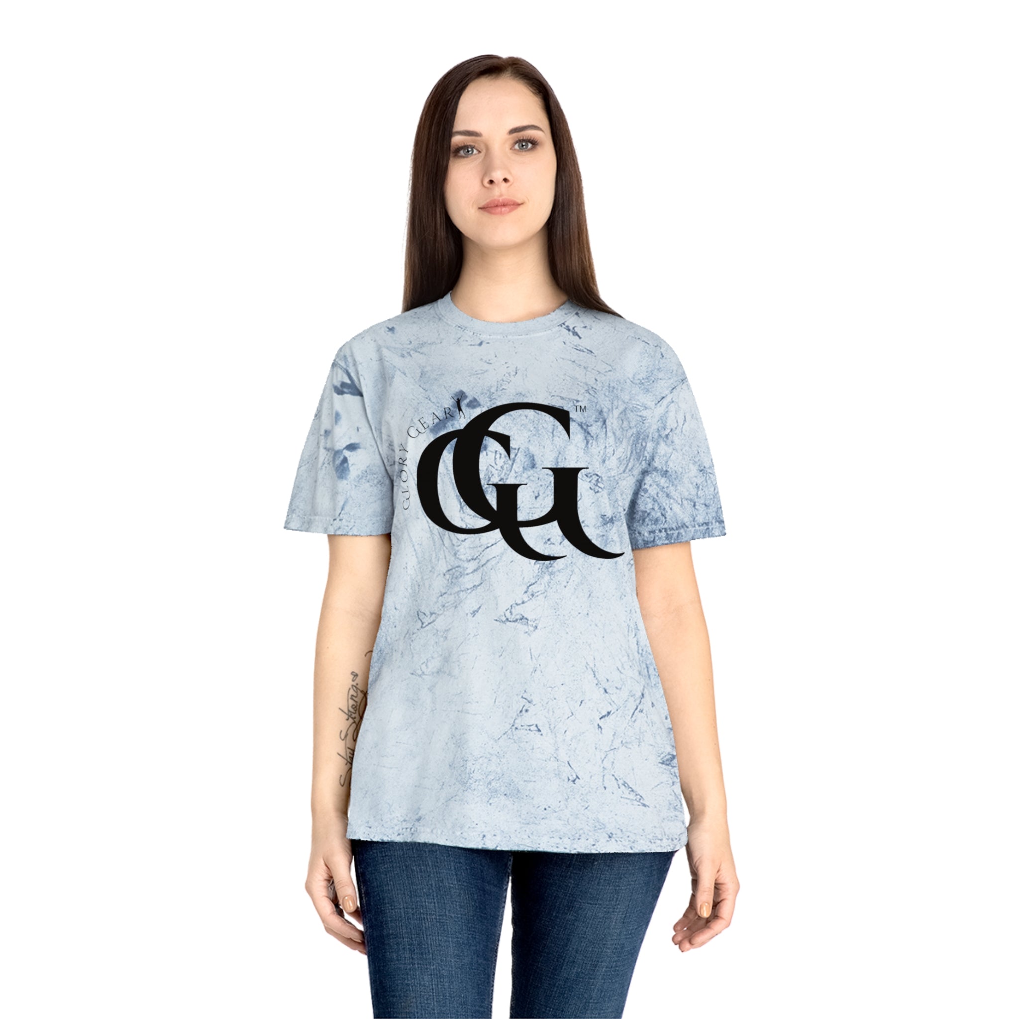 Collection of Glory Gear Unisex Color Blast T-Shirt - Unique Artistic Design for Trendy Style in a gallery layout