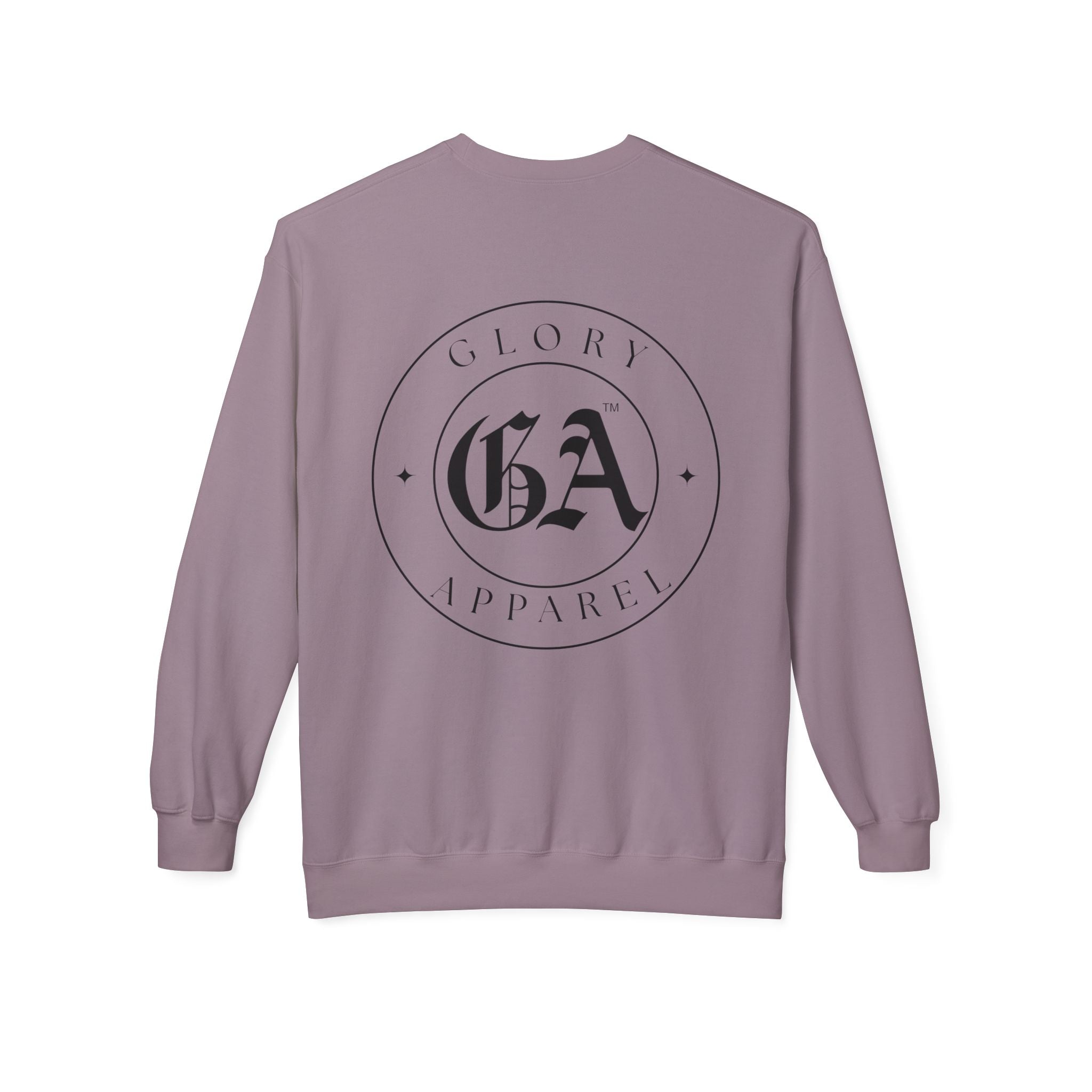 Collection of Glory Apparel Unisex Fleece Crewneck Sweatshirt in a gallery layout