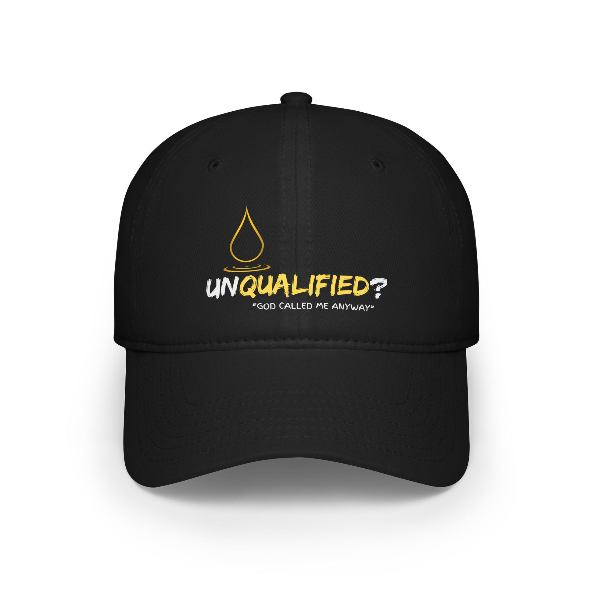 UNQUALIFIED? God Called Me Anyway Baseball Cap - Faith Inspired Low Profile Cap for Everyday Wear