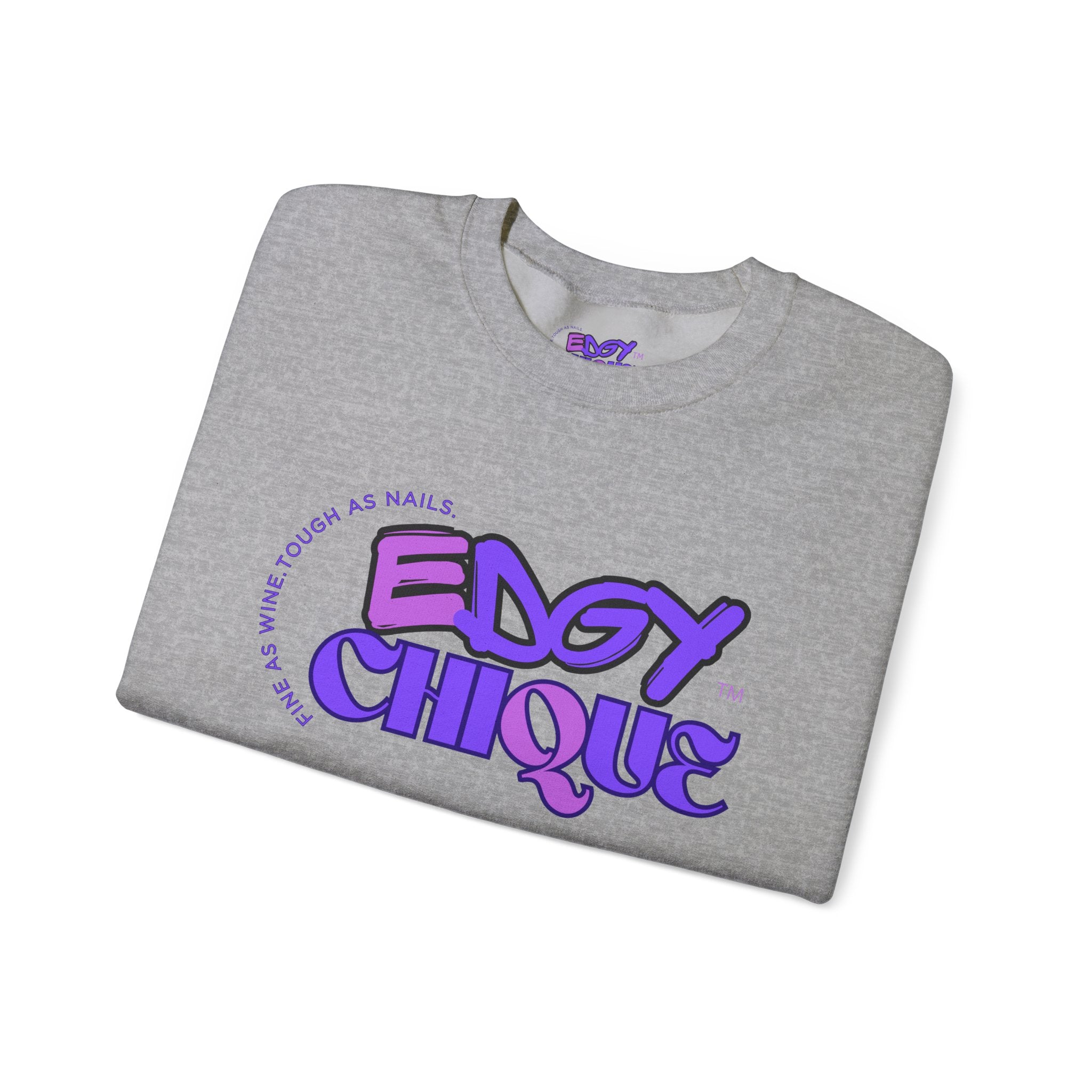 Collection of Edgy Chique Unisex Heavy Blend™ Crewneck Sweatshirt - Trendy & Comfortable Apparel in a gallery layout