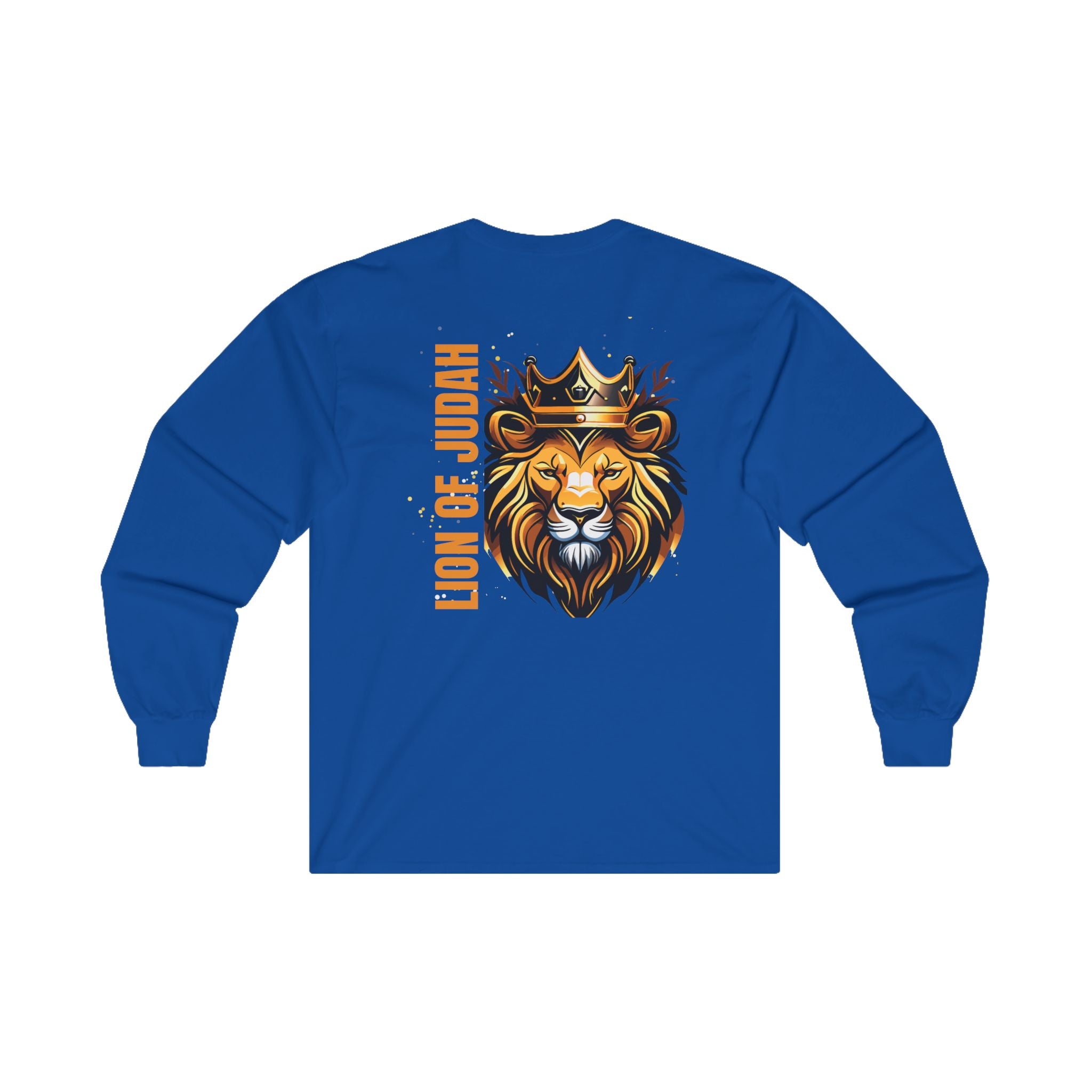 Collection of Lion of Judah Long Sleeve Tee - Unisex Ultra Cotton Shirt in a gallery layout