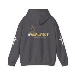 Collection of Unisex Hoodie: Unqualified? God Called Me Anyway - Faith-Inspired Apparel in a gallery layout