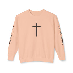 Collection of Inspirational Unisex Crewneck Sweatshirt - Glory Gear 'Jesus Saves' Design in a gallery layout