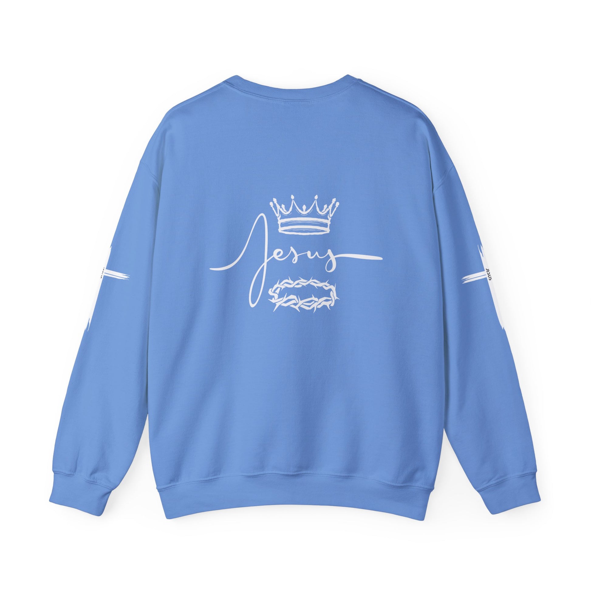 Jesus Crown & Thorns Unisex Crewneck Sweatshirt