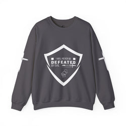 Collection of "I WILL NEVER BE DEFEATED" Unisex Crewneck Sweatshirt in a gallery layout