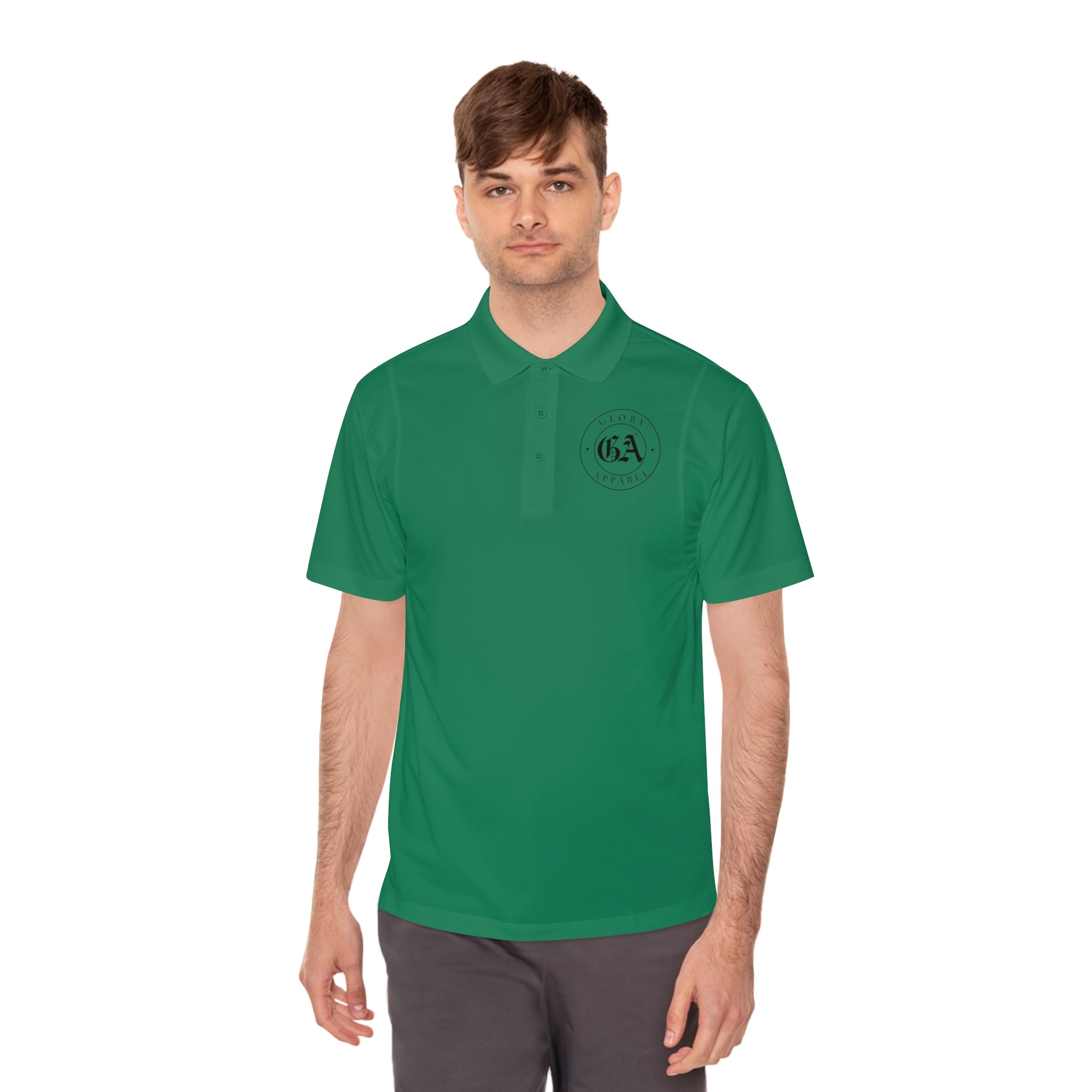 Collection of Glory Apparel Premium Men's Sport Polo Shirt - Comfortable Performance Wear for Active Lifestyles in a gallery layout