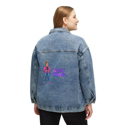 Collection of Edgy Chic Women's Denim Jacket - Trendy Retro Style for Fashion Lovers in a gallery layout