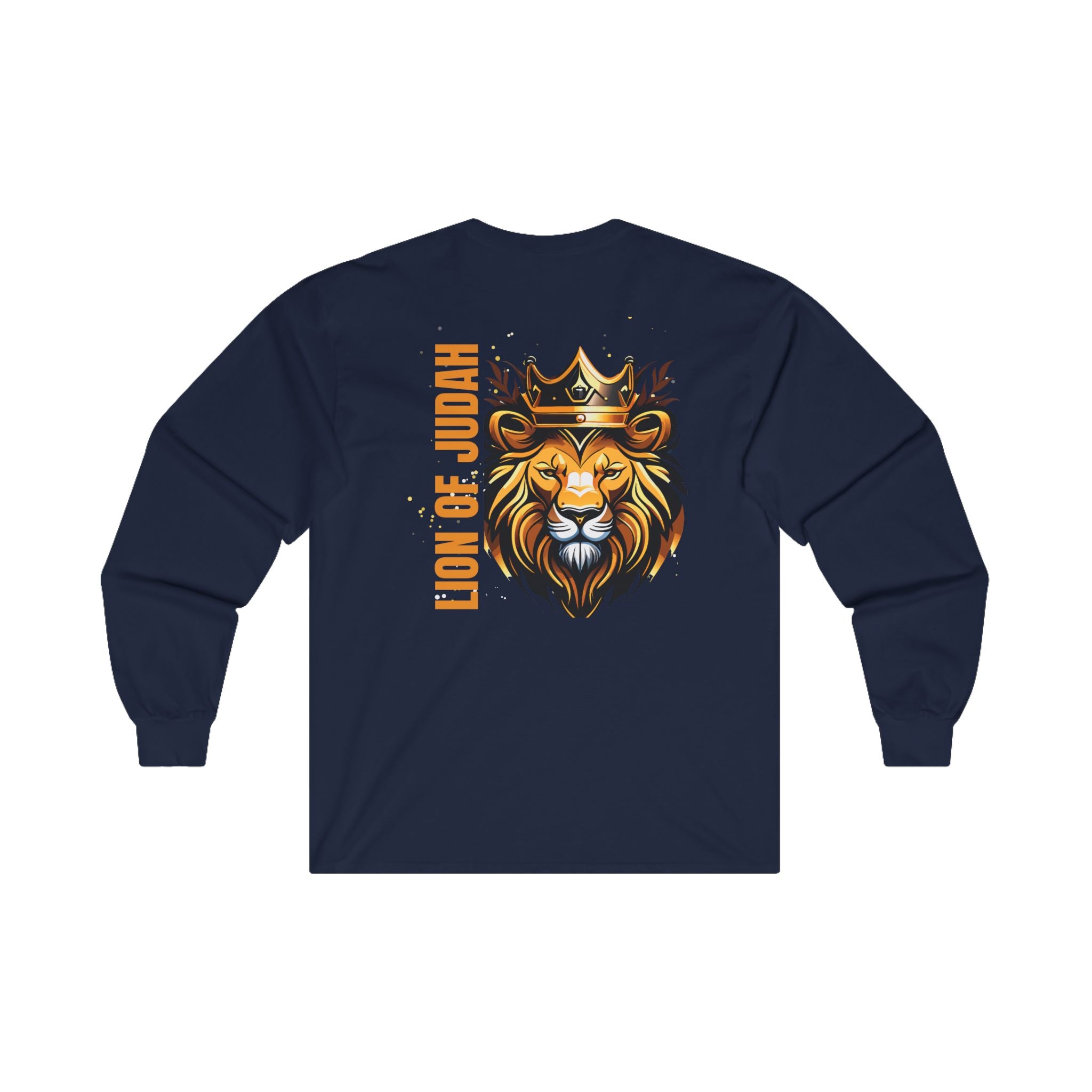 Collection of Lion of Judah Long Sleeve Tee - Unisex Ultra Cotton Shirt in a gallery layout