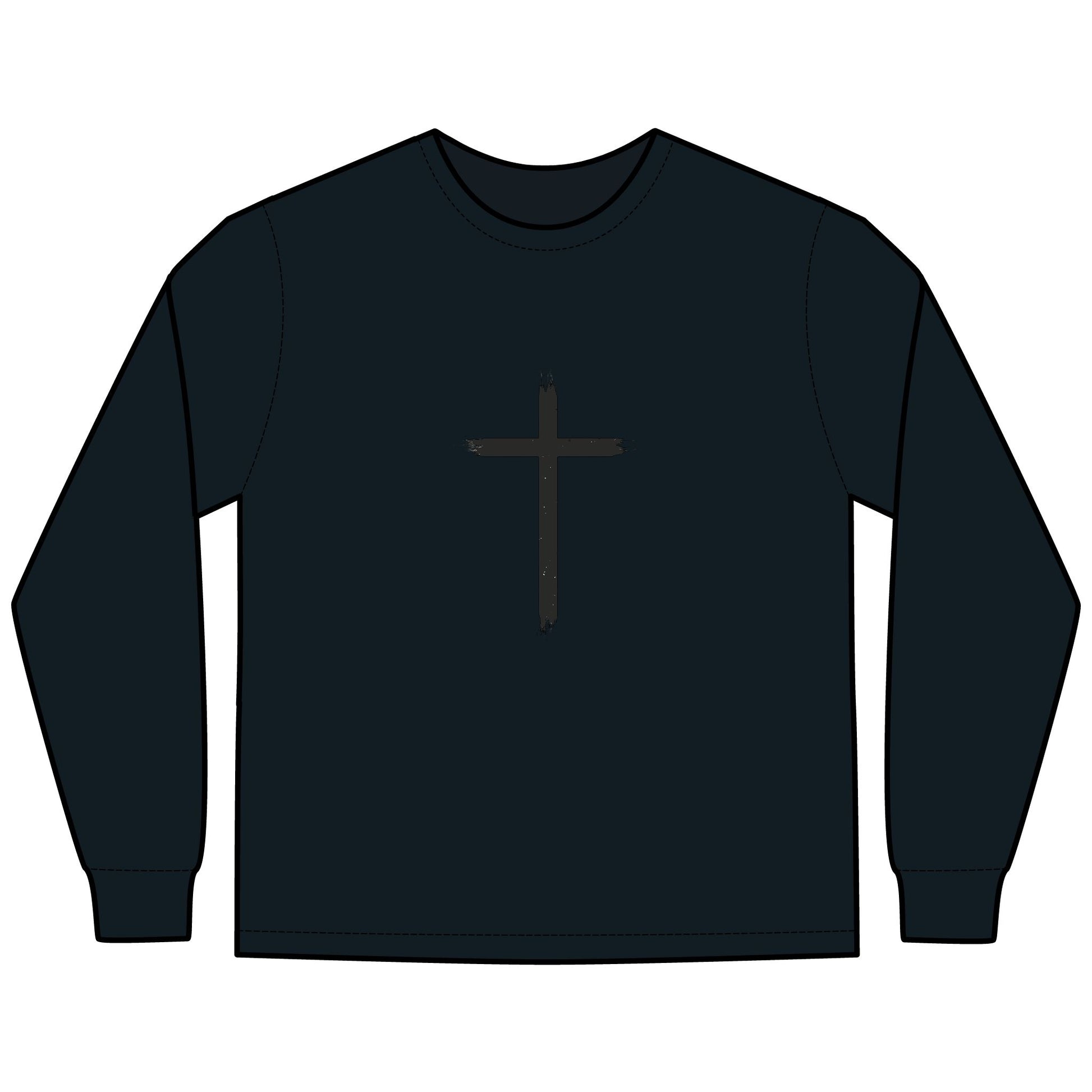 Glory Gear-Unisex Long Sleeve T-Shirt - Hallelujah Born Great - ComfortWash®