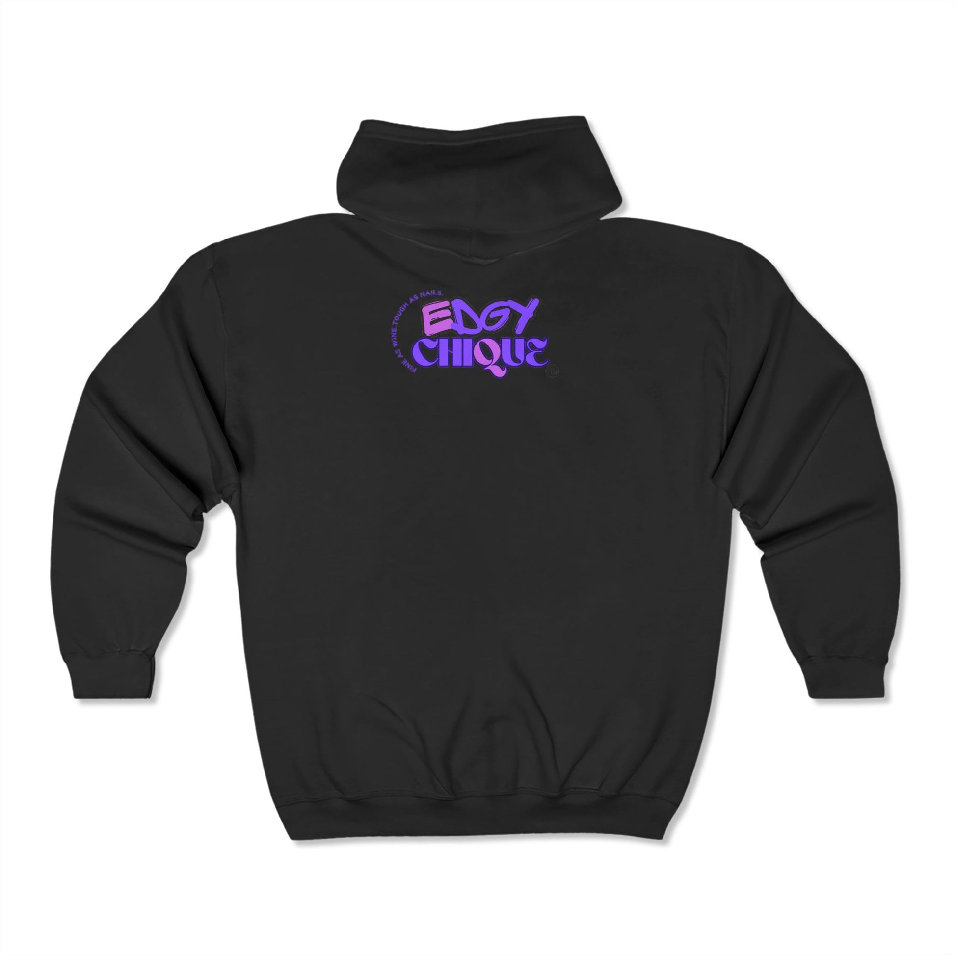 Edgy Chique Heavy Blend™ Full Zip Hooded Sweatshirt