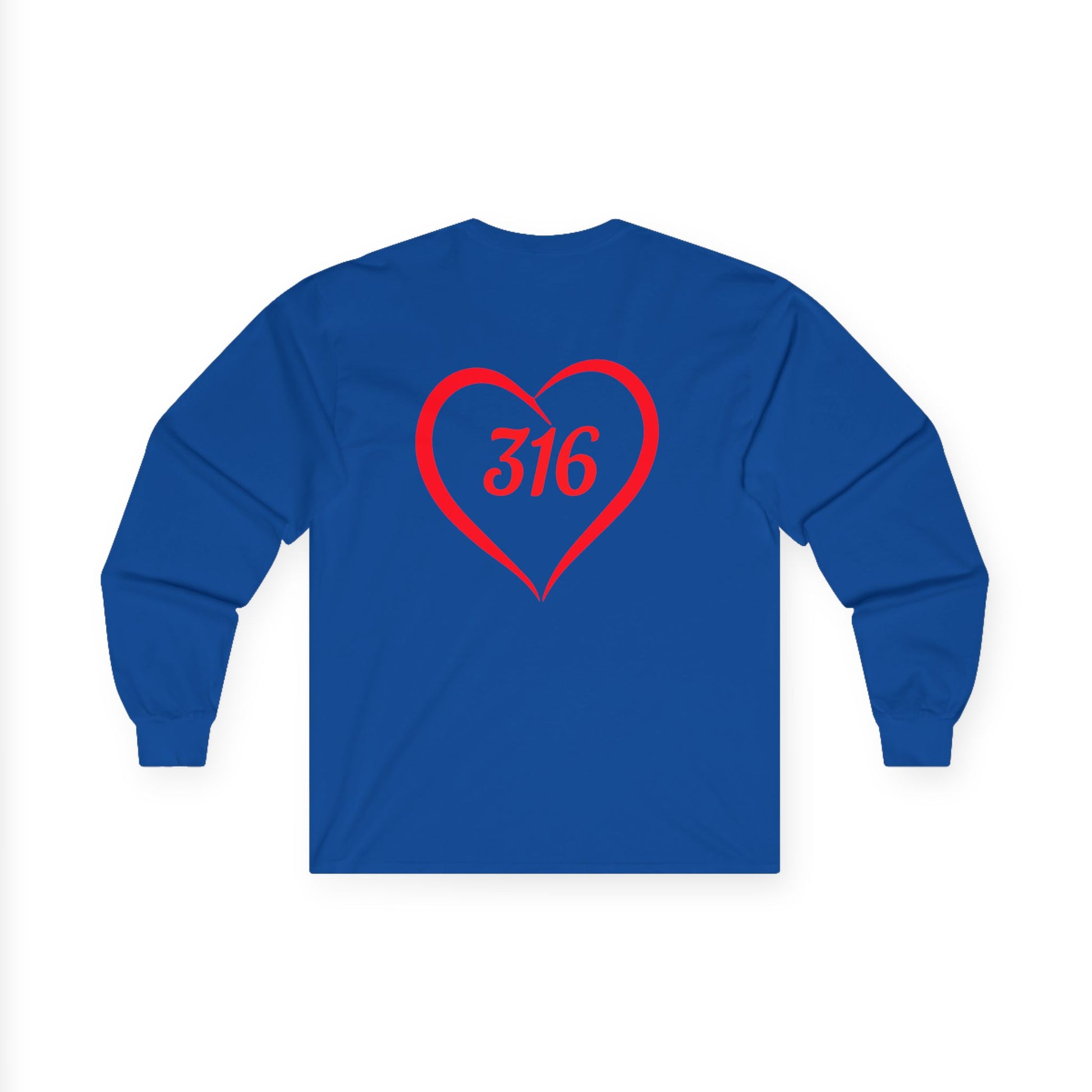 Heart 316 Unisex Ultra Cotton Long Sleeve Tee - Perfect Gift for Faith & Love Events