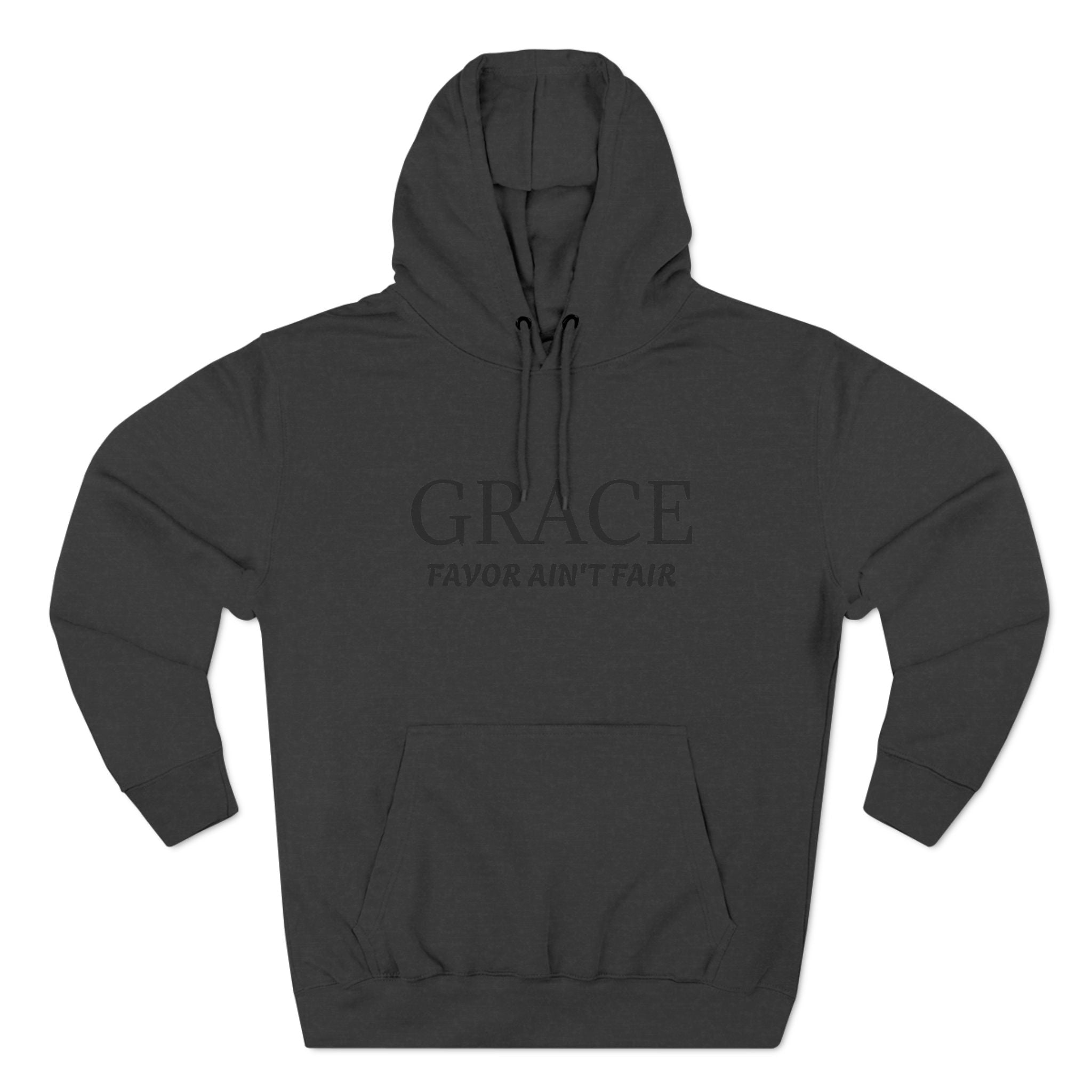 Collection of Grace Favor Ain't Fair Hoodie - Cozy Inspirational Fleece in a gallery layout