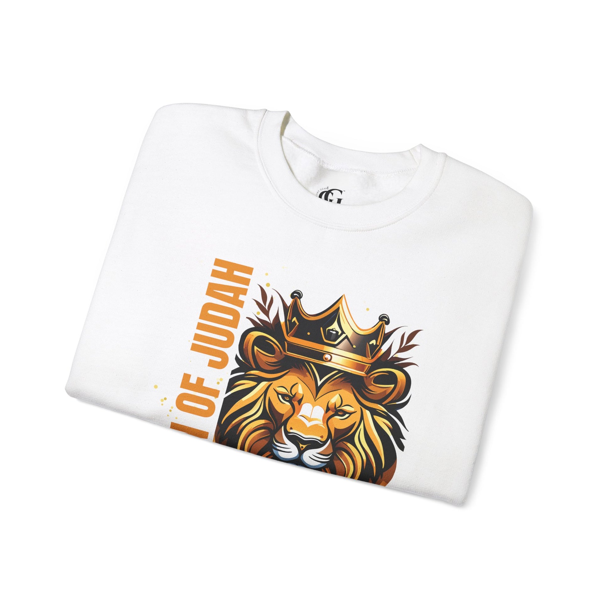 Lion of Judah Unisex Crewneck Sweatshirt - Faith-Inspired Apparel