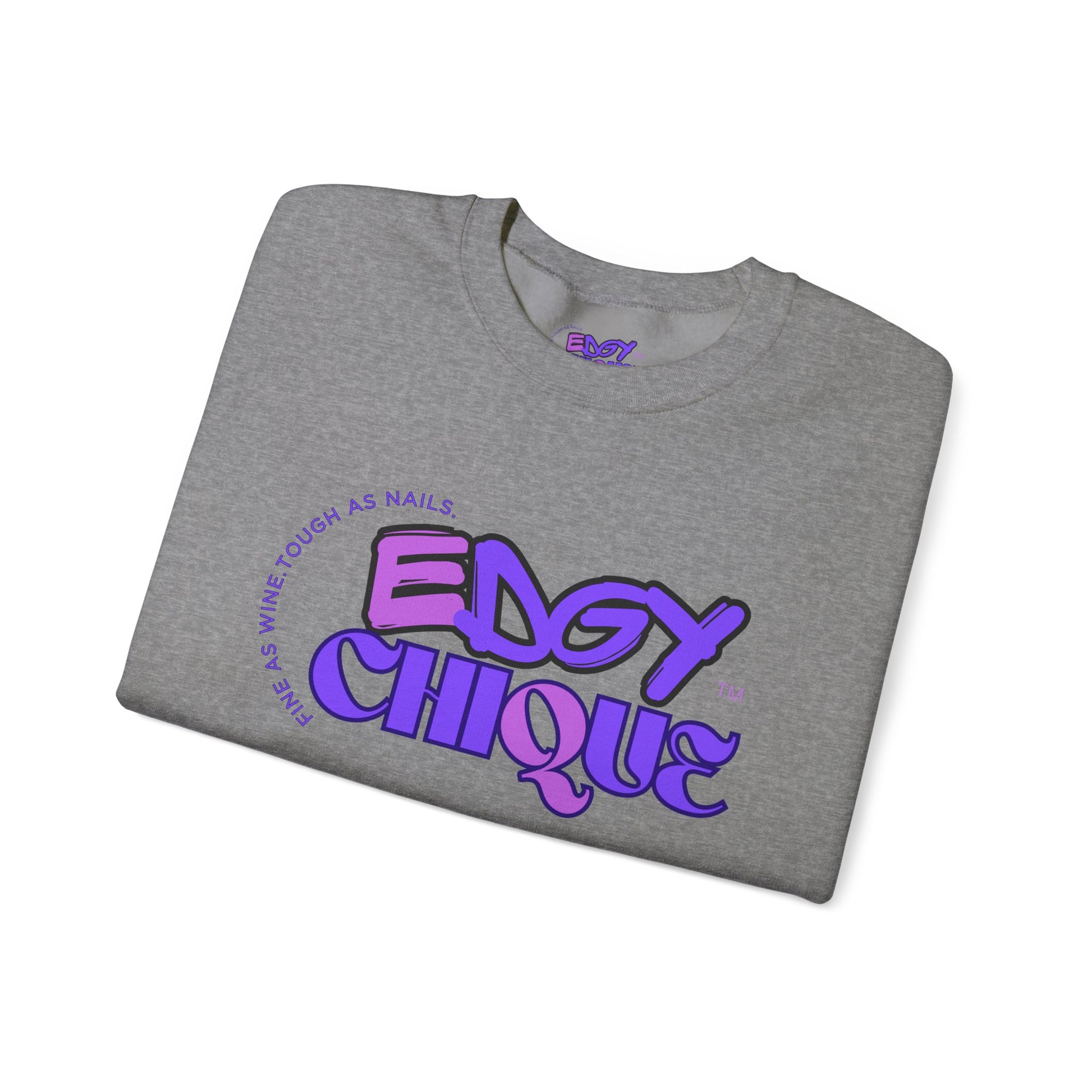 Edgy Chique Unisex Heavy Blend™ Crewneck Sweatshirt - Trendy & Comfortable Apparel