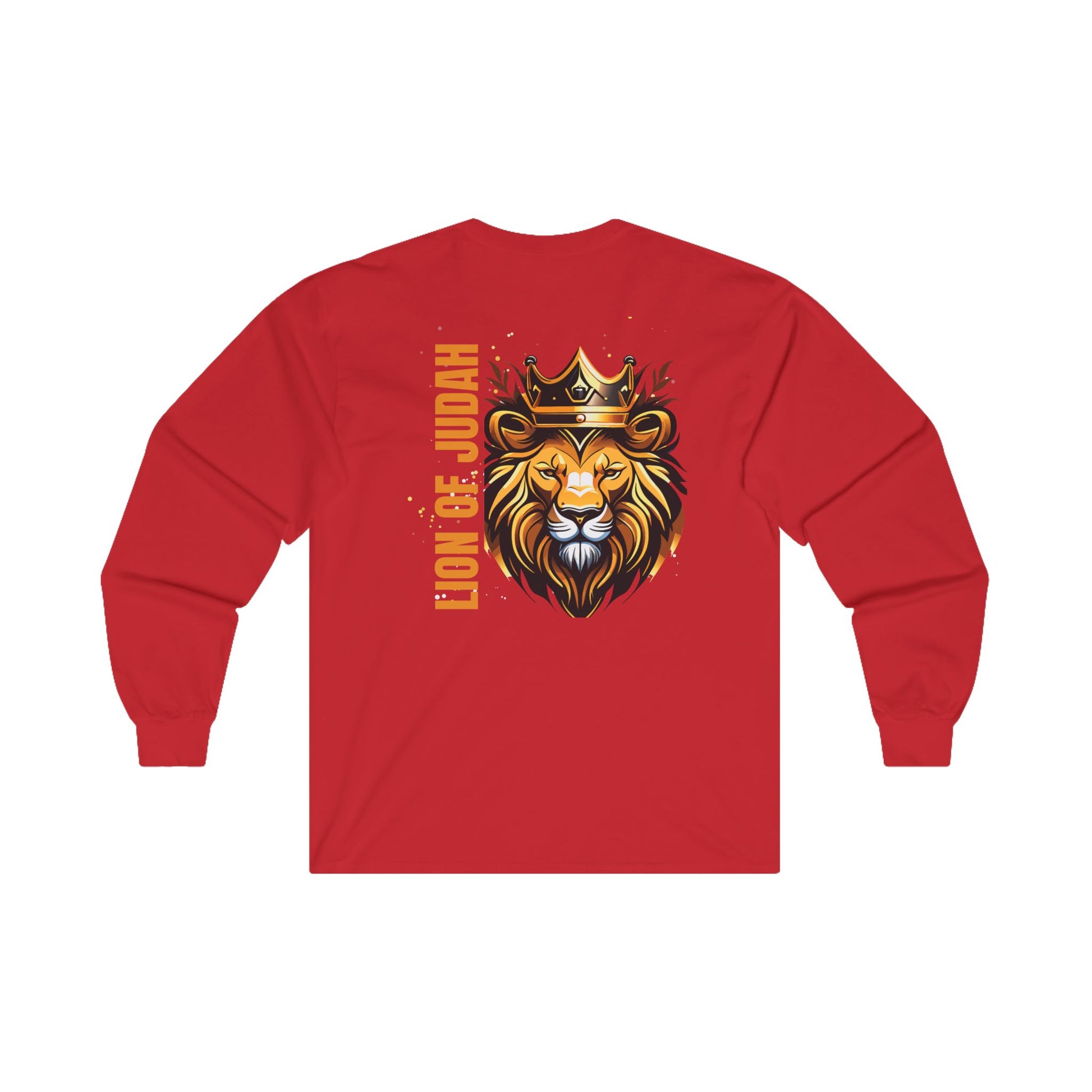 Lion of Judah Long Sleeve Tee - Unisex Ultra Cotton Shirt