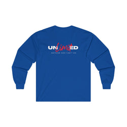 Collection of "Unlimited: Nothing God Can't Do" - Unisex Ultra Cotton Long Sleeve Tee in a gallery layout