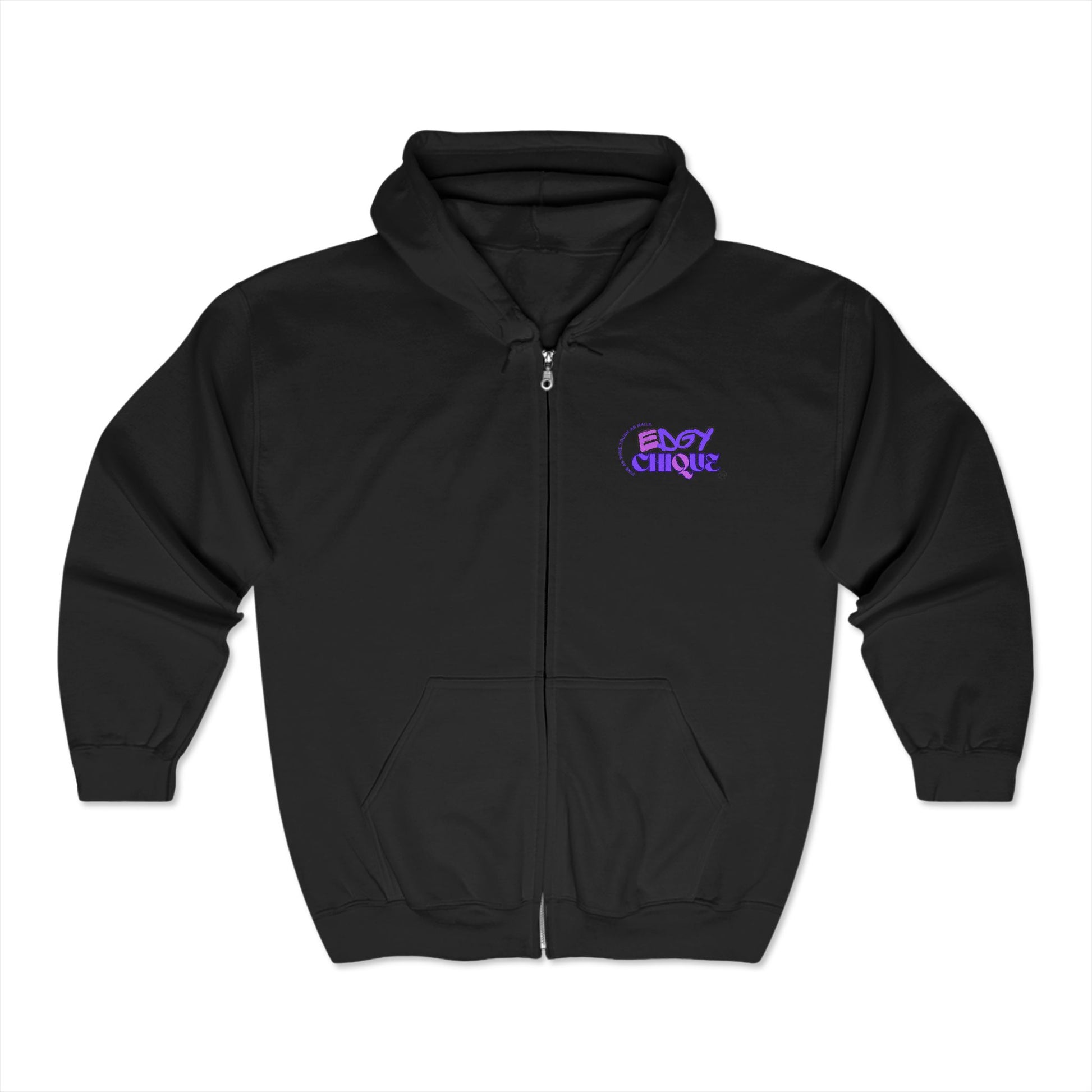 Edgy Chique Heavy Blend™ Full Zip Hooded Sweatshirt