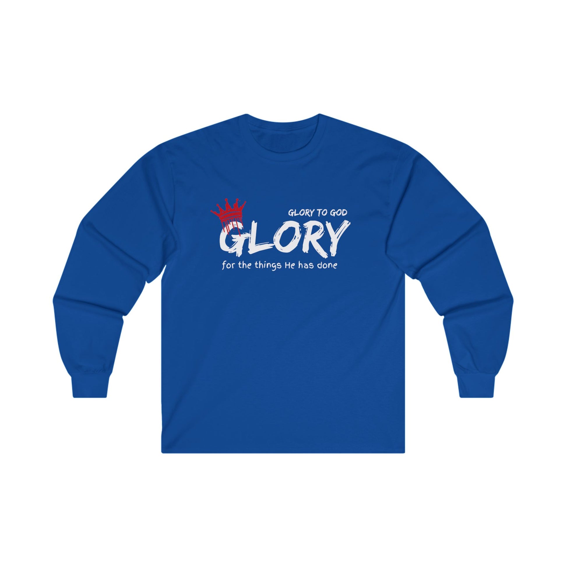 Unisex Long Sleeve Tee - 'Glory' To God - Comfortable & Stylish Apparel for All Occasions