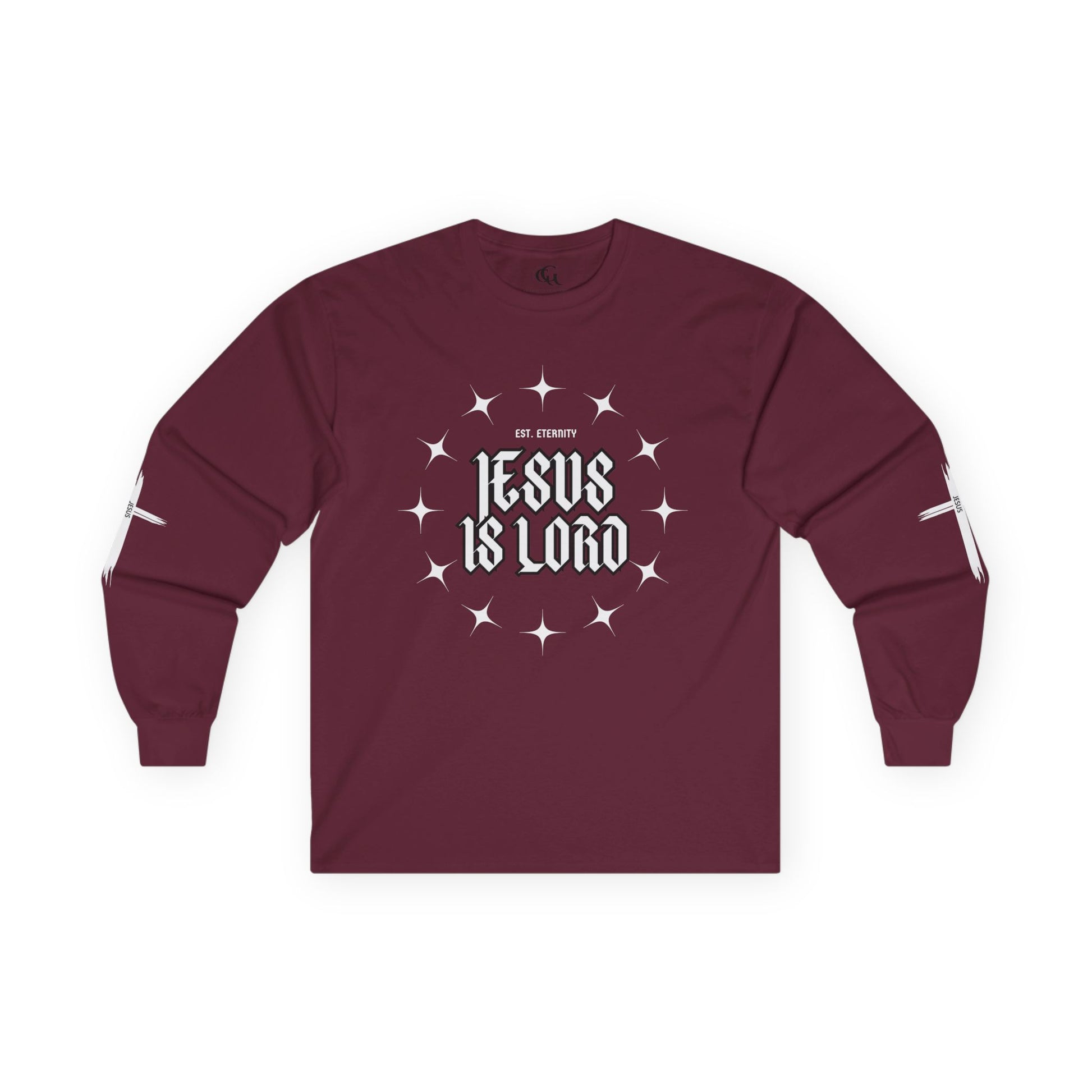 Faith-Inspired Unisex Long Sleeve Tee - 'Jesus is Lord' Design