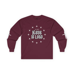 Collection of Faith-Inspired Unisex Long Sleeve Tee - 'Jesus is Lord' Design in a gallery layout