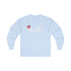 Collection of Unisex Long Sleeve Tee - 'Glory' To God - Comfortable & Stylish Apparel for All Occasions in a gallery layout