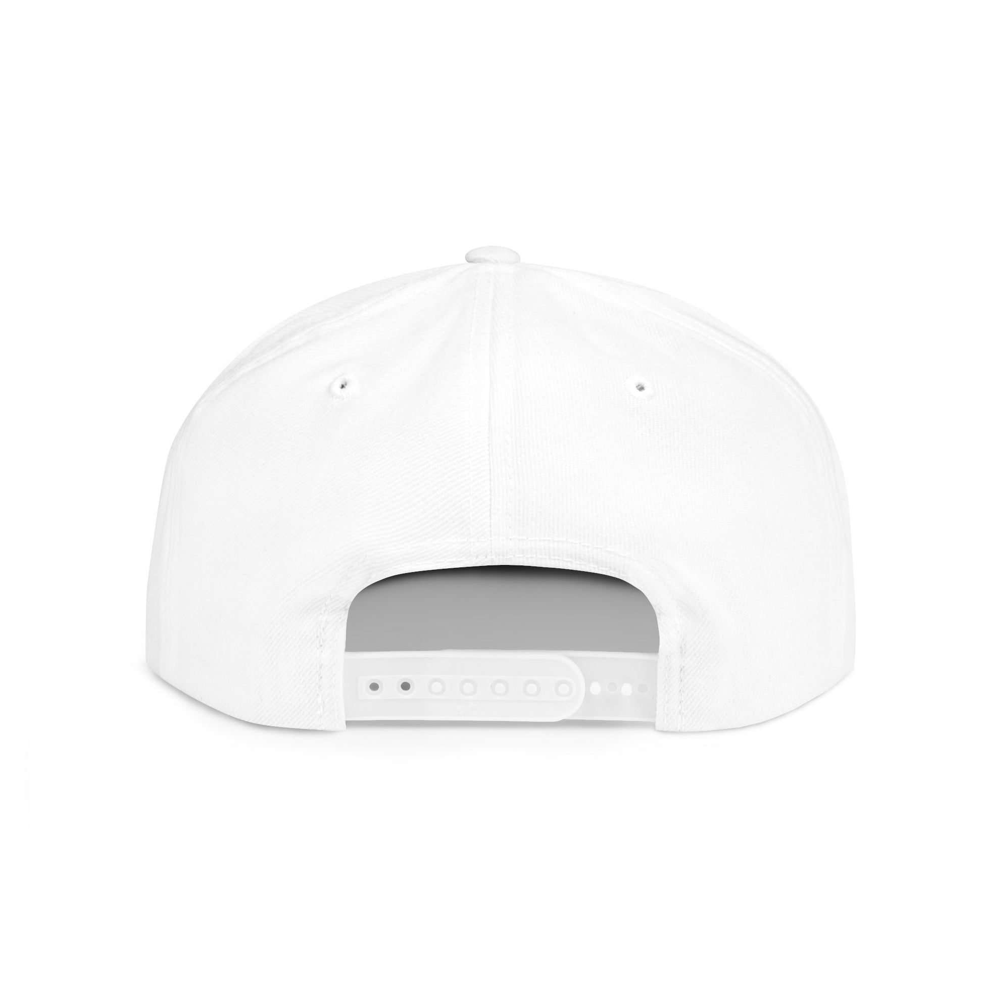 unQUALIFIED Embroidered Flat Bill Snapback Hat - Stylish & Trendy Headwear