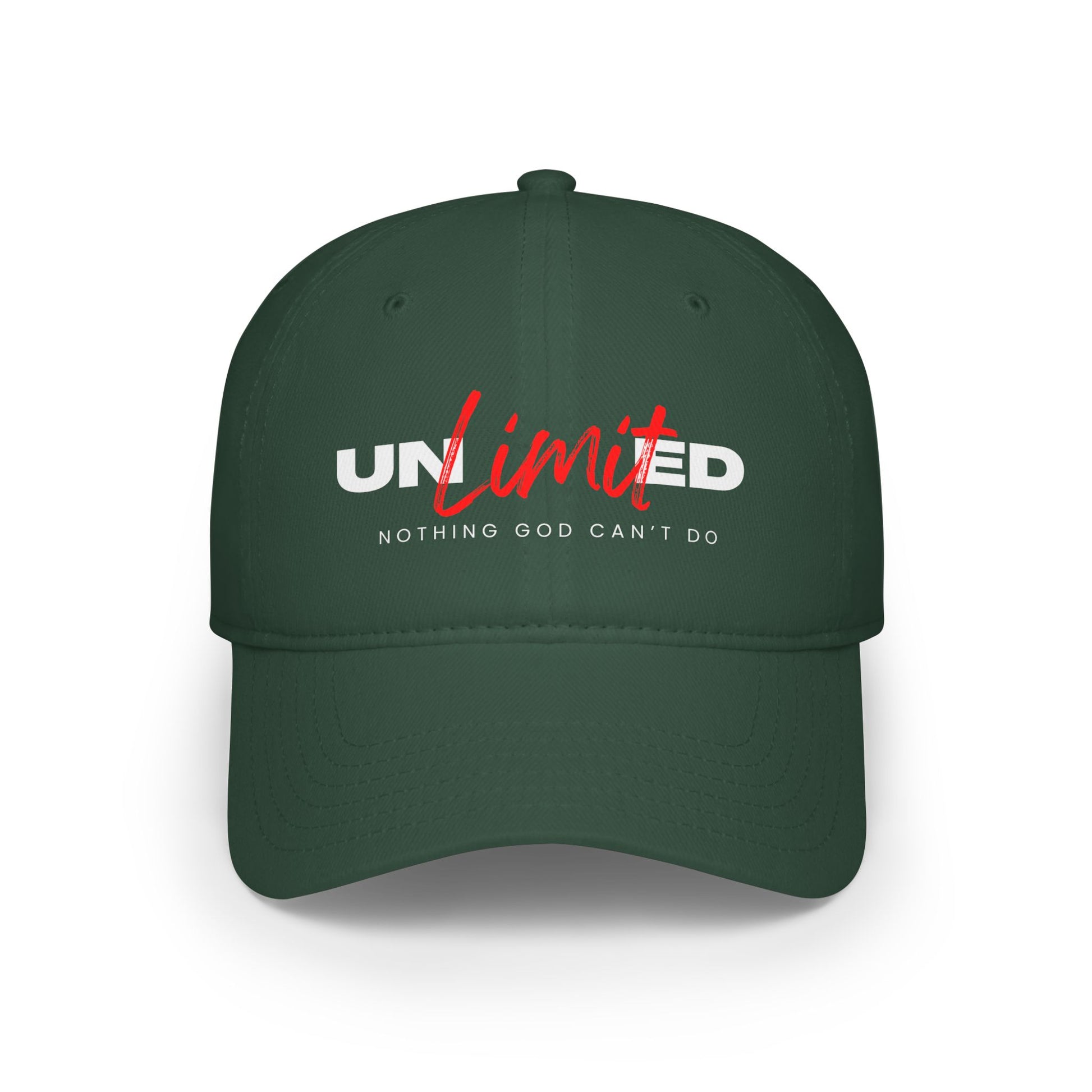 Unlimited "Nothing God Can't Do" Baseball Cap