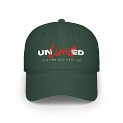 Collection of Unlimited "Nothing God Can't Do" Baseball Cap in a gallery layout