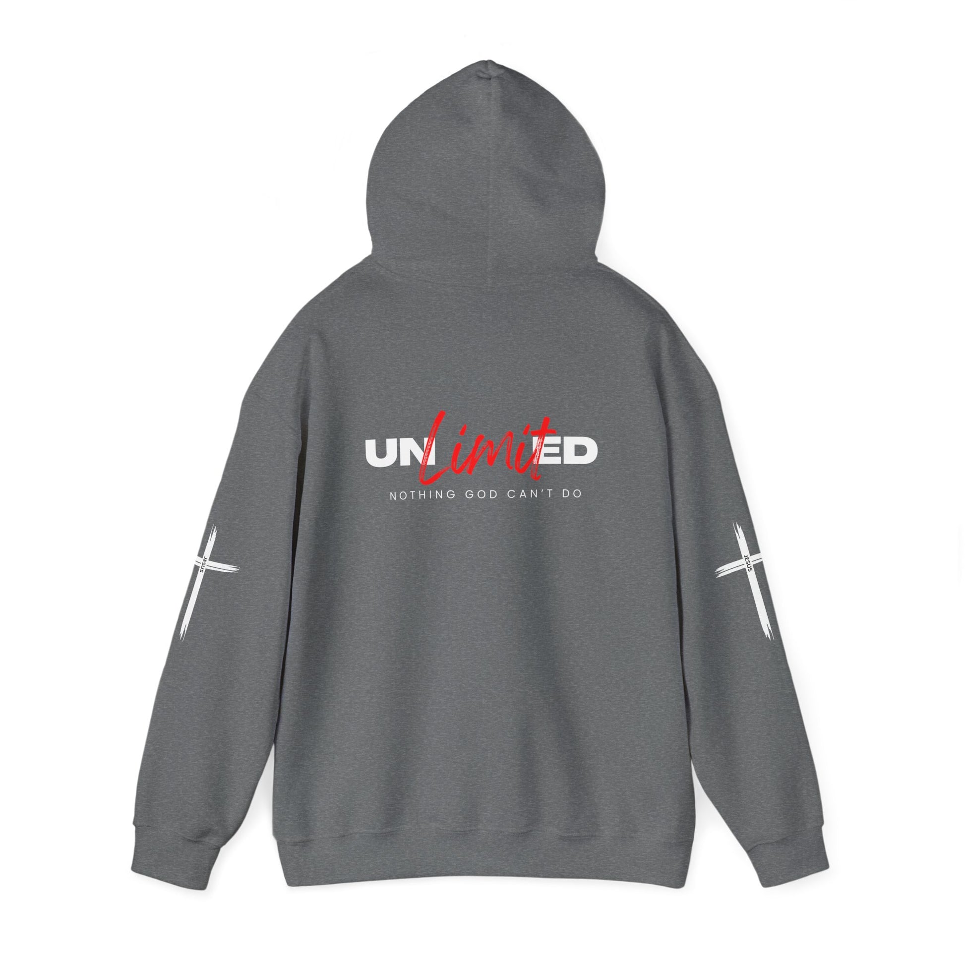 "UNLIMITED: Nothing God Can't Do" - Faith-Inspired Hoodie