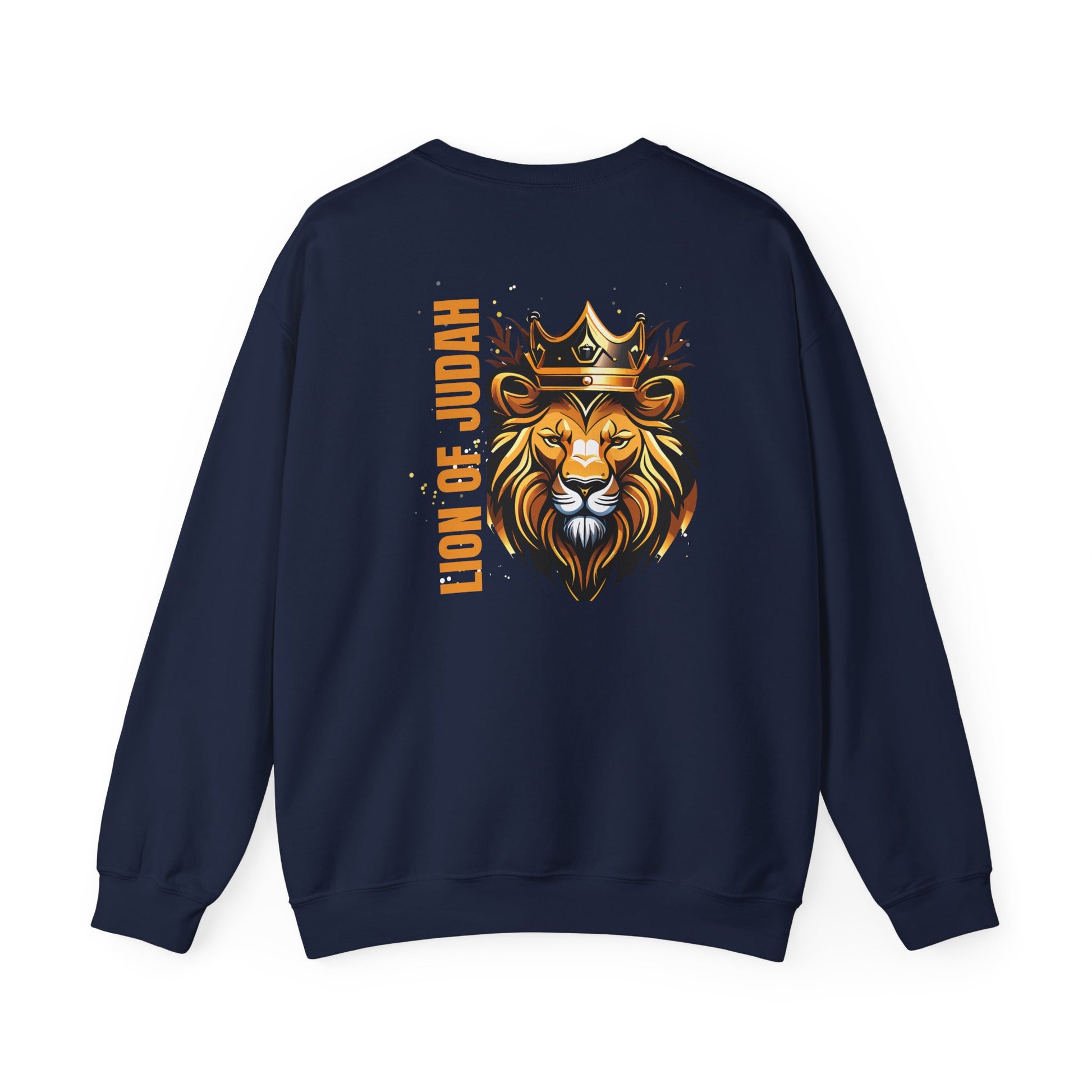 Lion of Judah Unisex Crewneck Sweatshirt - Faith-Inspired Apparel