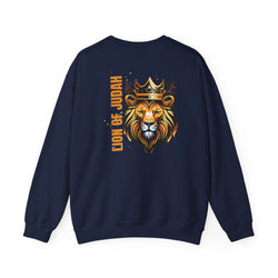 Collection of Lion of Judah Unisex Crewneck Sweatshirt - Faith-Inspired Apparel in a gallery layout