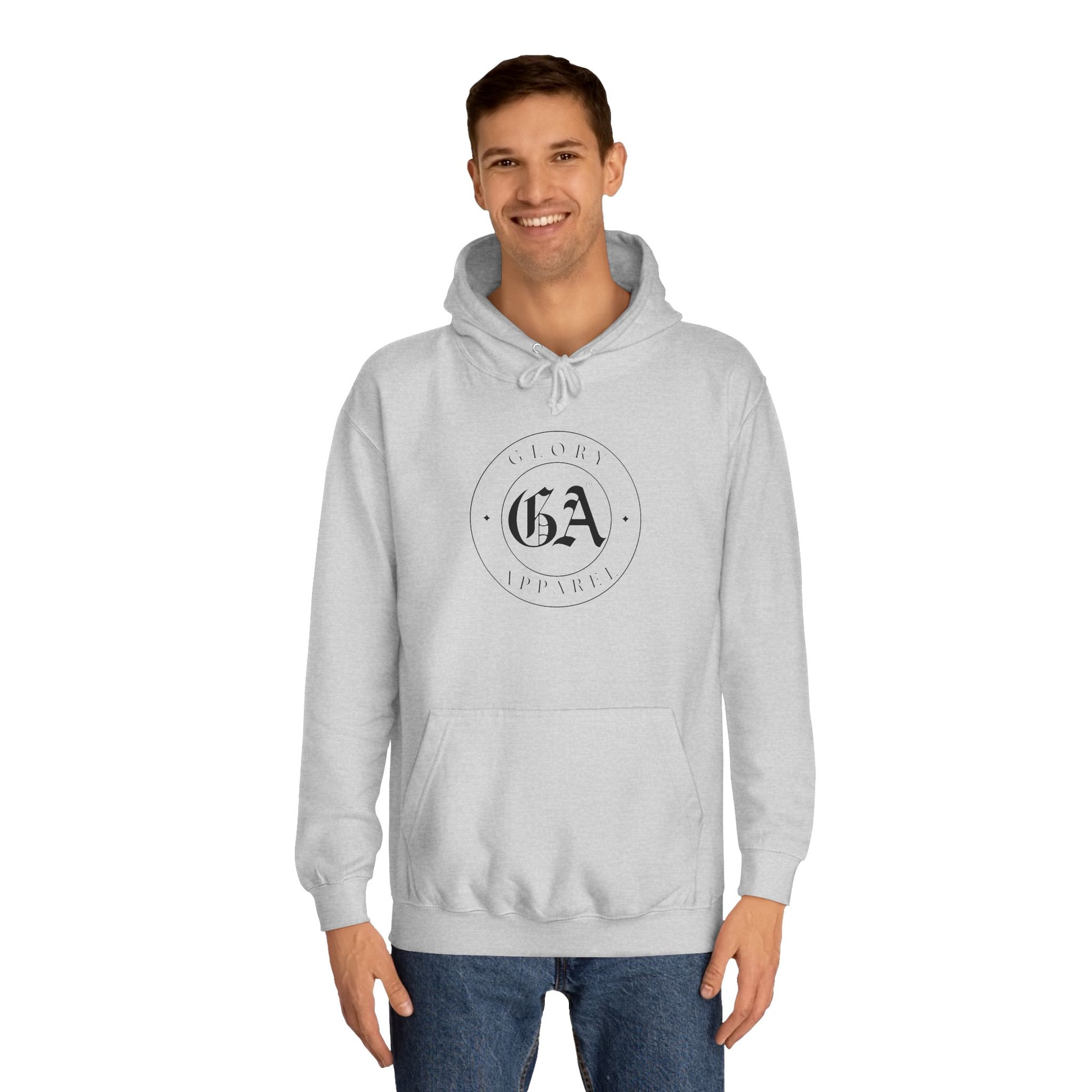 Sudadera con capucha unisex cómoda Glory Apparel: perfecta para la vida universitaria y para usar con ropa informal