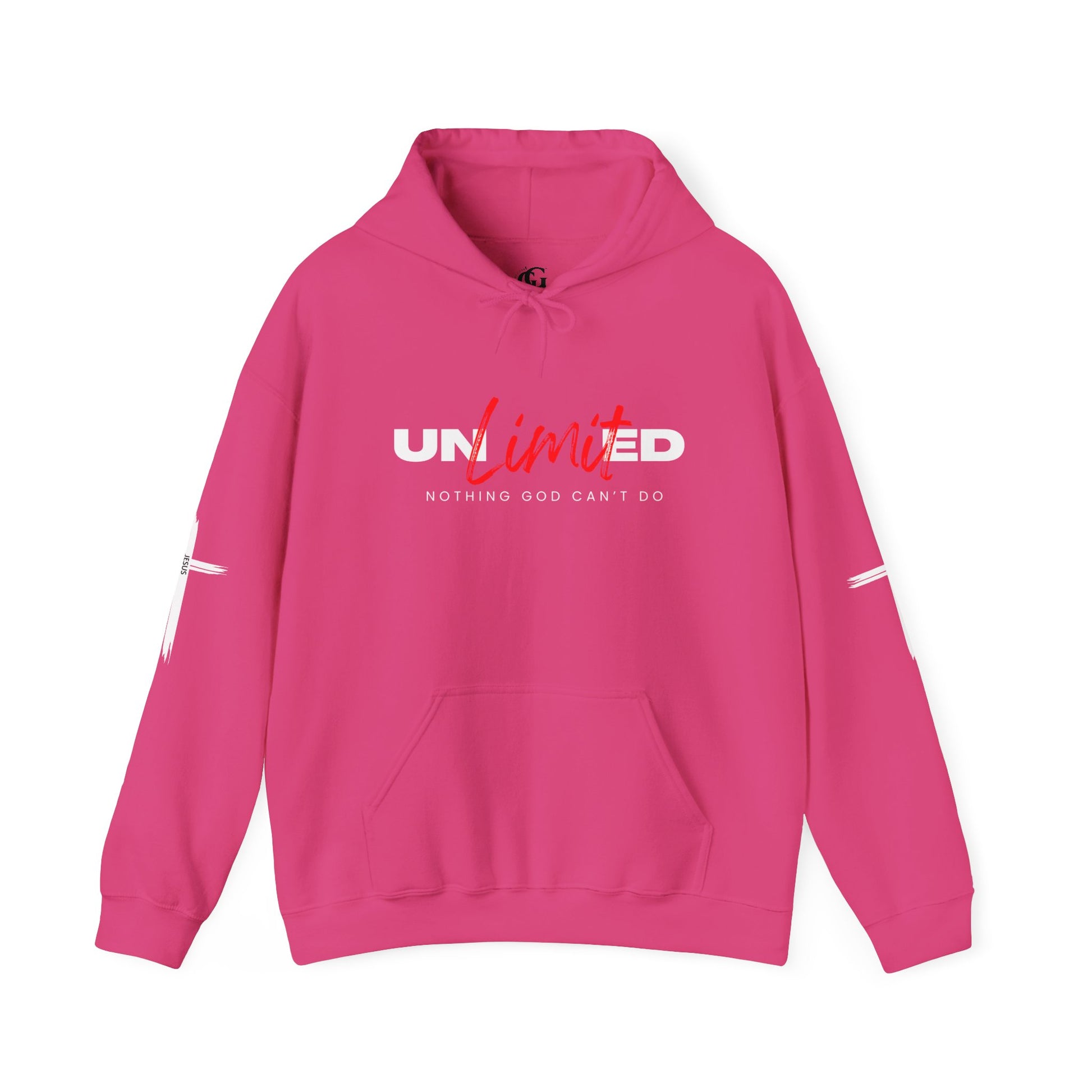 "UNLIMITED: Nothing God Can't Do" - Faith-Inspired Hoodie