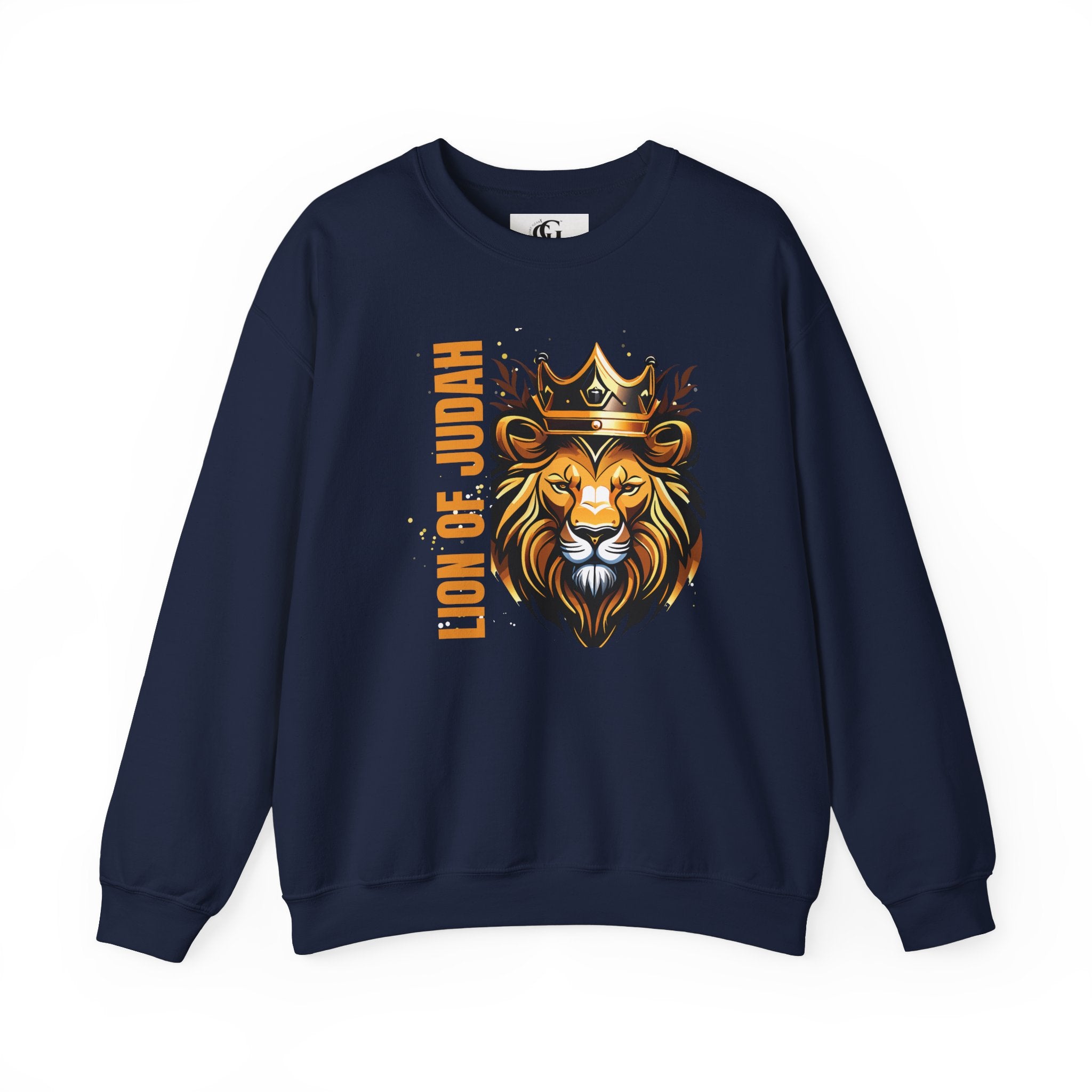 Collection of Lion of Judah Unisex Crewneck Sweatshirt - Faith-Inspired Apparel in a gallery layout