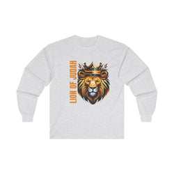 Collection of Lion of Judah Long Sleeve Tee - Unisex Ultra Cotton Shirt in a gallery layout