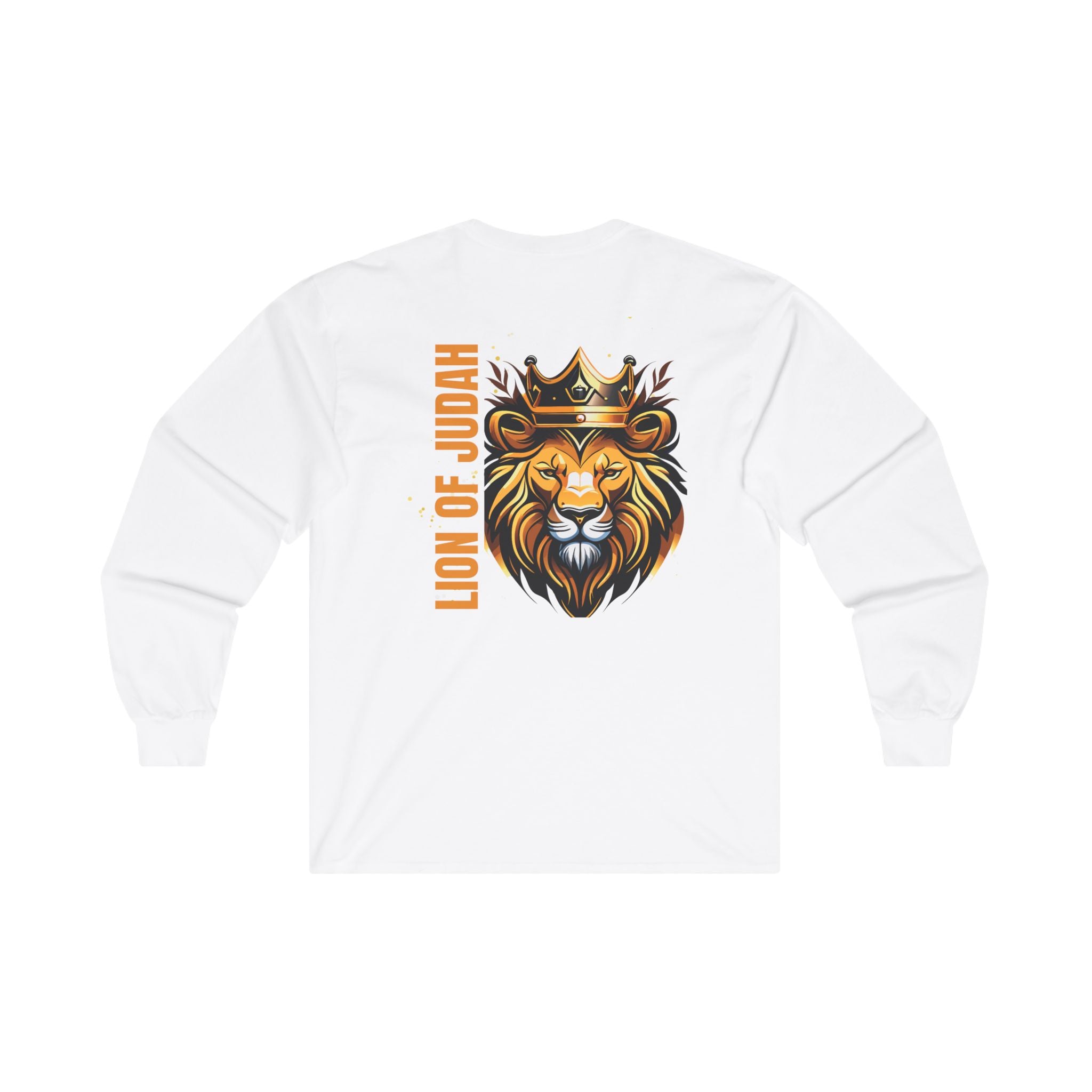 Collection of Lion of Judah Long Sleeve Tee - Unisex Ultra Cotton Shirt in a gallery layout