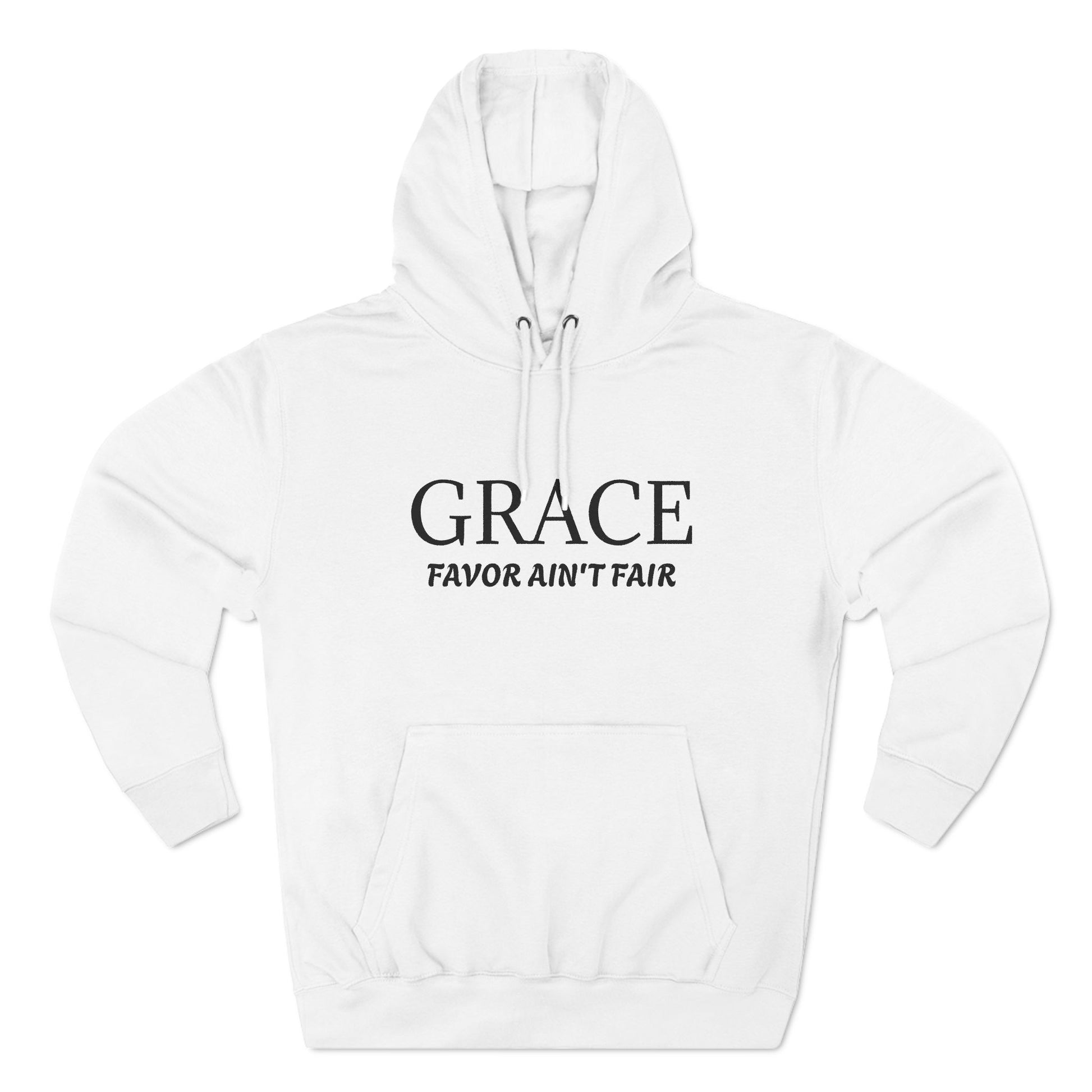 Grace Favor Ain't Fair Hoodie - Cozy Inspirational Fleece