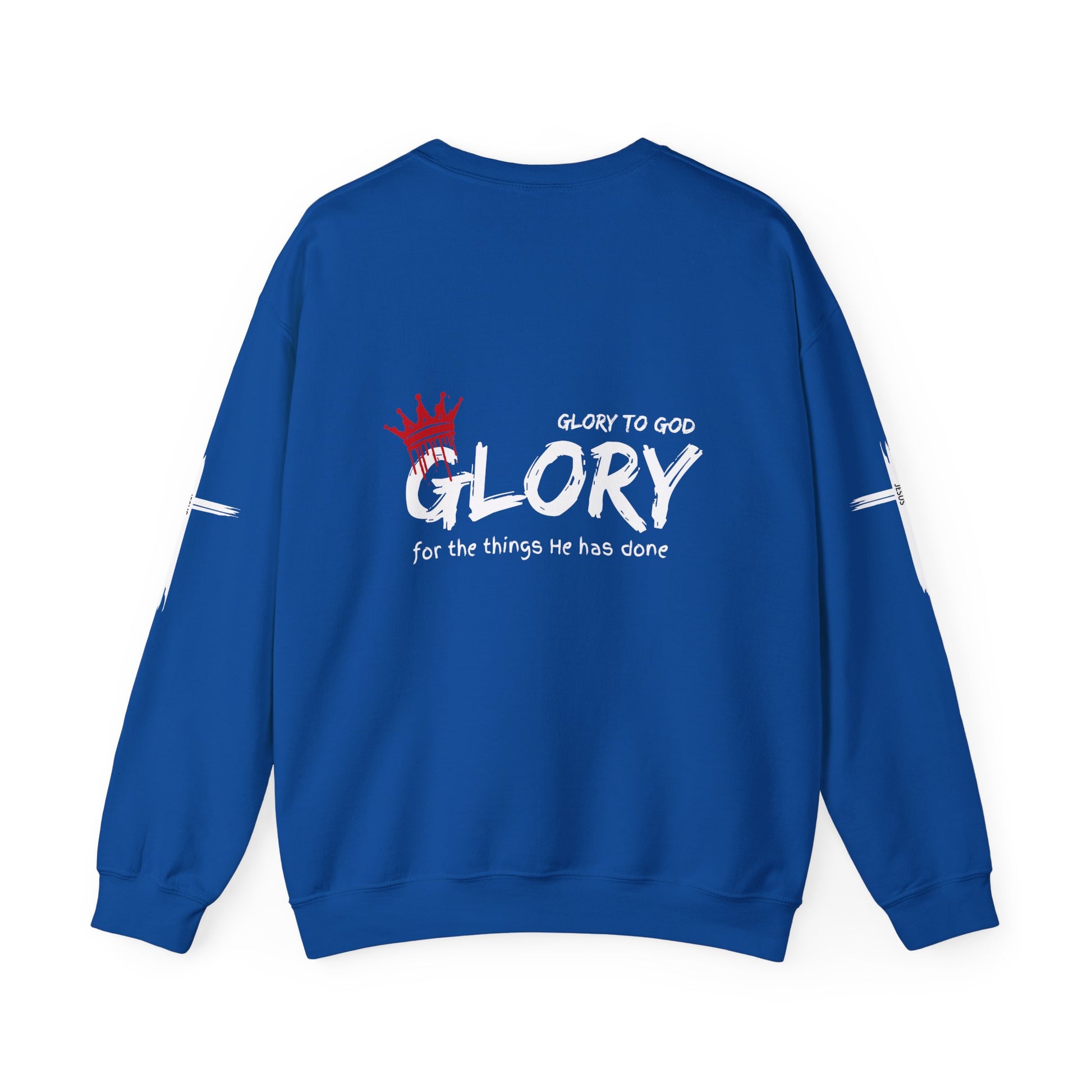 Glory to God for the Things He Has Done - Unisex Crewneck Sweatshirt