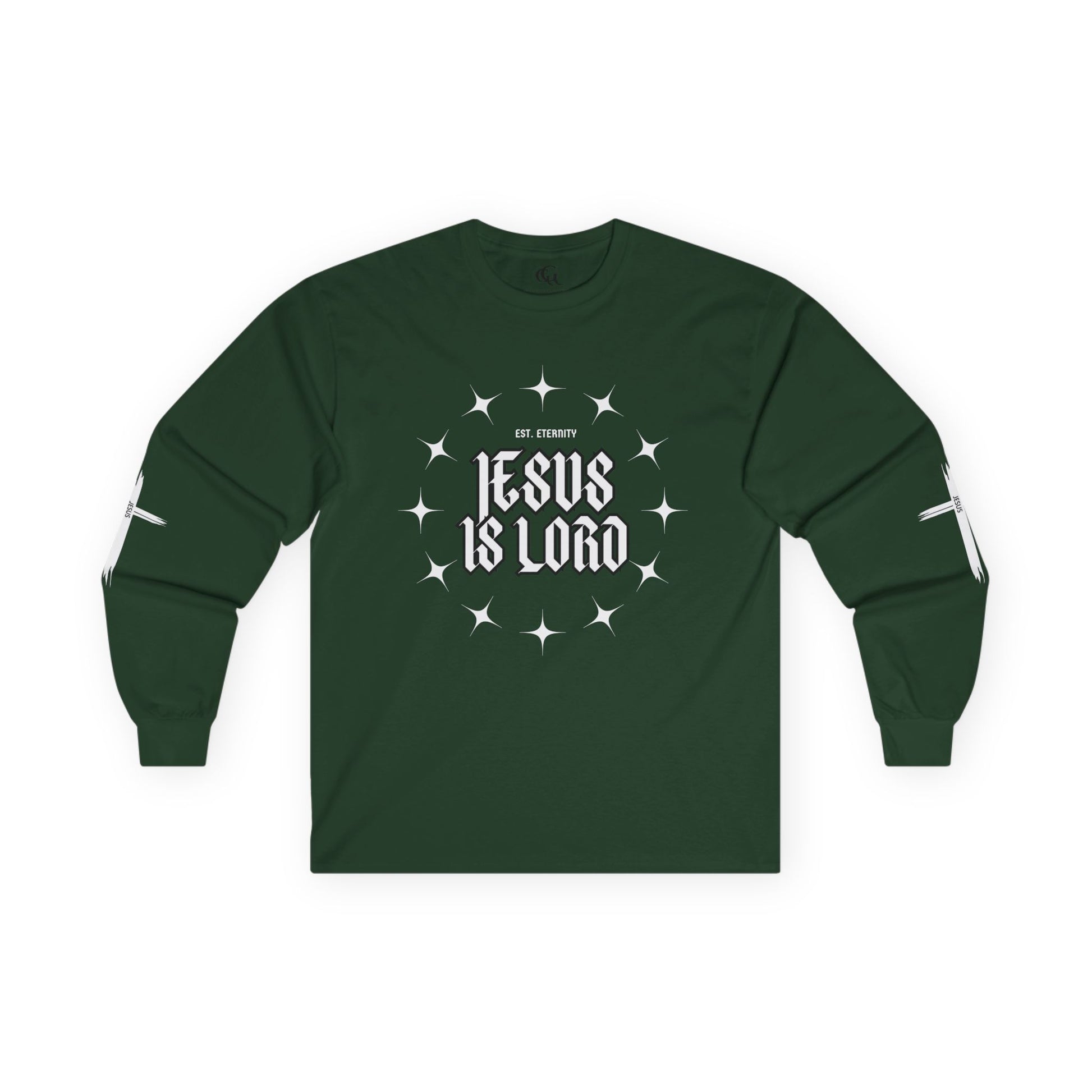 Faith-Inspired Unisex Long Sleeve Tee - 'Jesus is Lord' Design