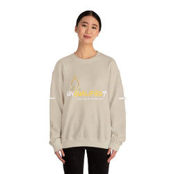 Collection of QUALIFIED "God Called Me Anyway" Unisex Crewneck Sweatshirt - Cozy Motivational Apparel in a gallery layout