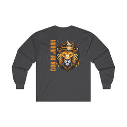 Collection of Lion of Judah Long Sleeve Tee - Unisex Ultra Cotton Shirt in a gallery layout