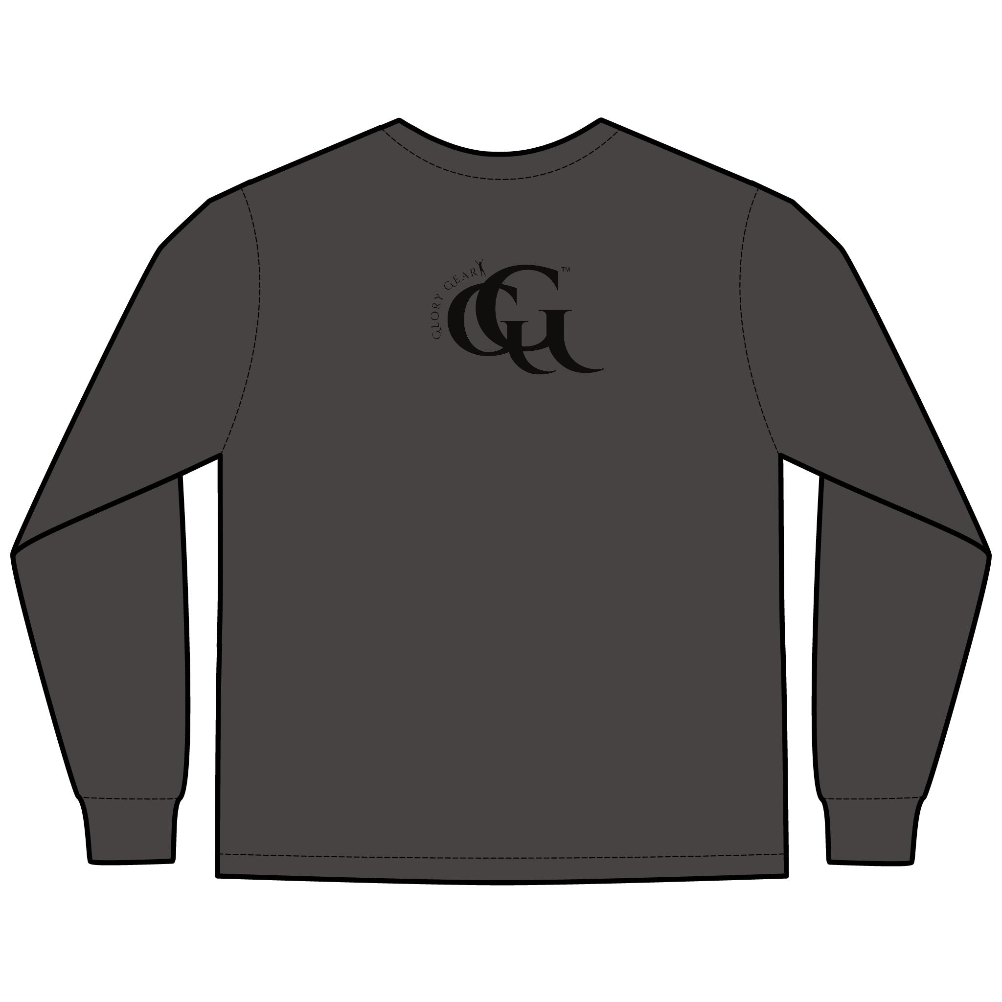 Collection of Glory Gear - Faith-Inspired Long Sleeve Tee - 'Glory Hallelujah' in a gallery layout