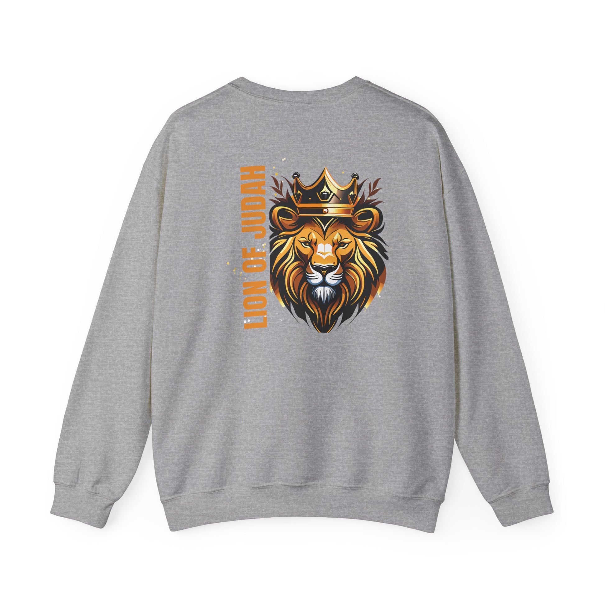 Lion of Judah Unisex Crewneck Sweatshirt - Faith-Inspired Apparel