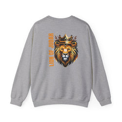 Collection of Lion of Judah Unisex Crewneck Sweatshirt - Faith-Inspired Apparel in a gallery layout