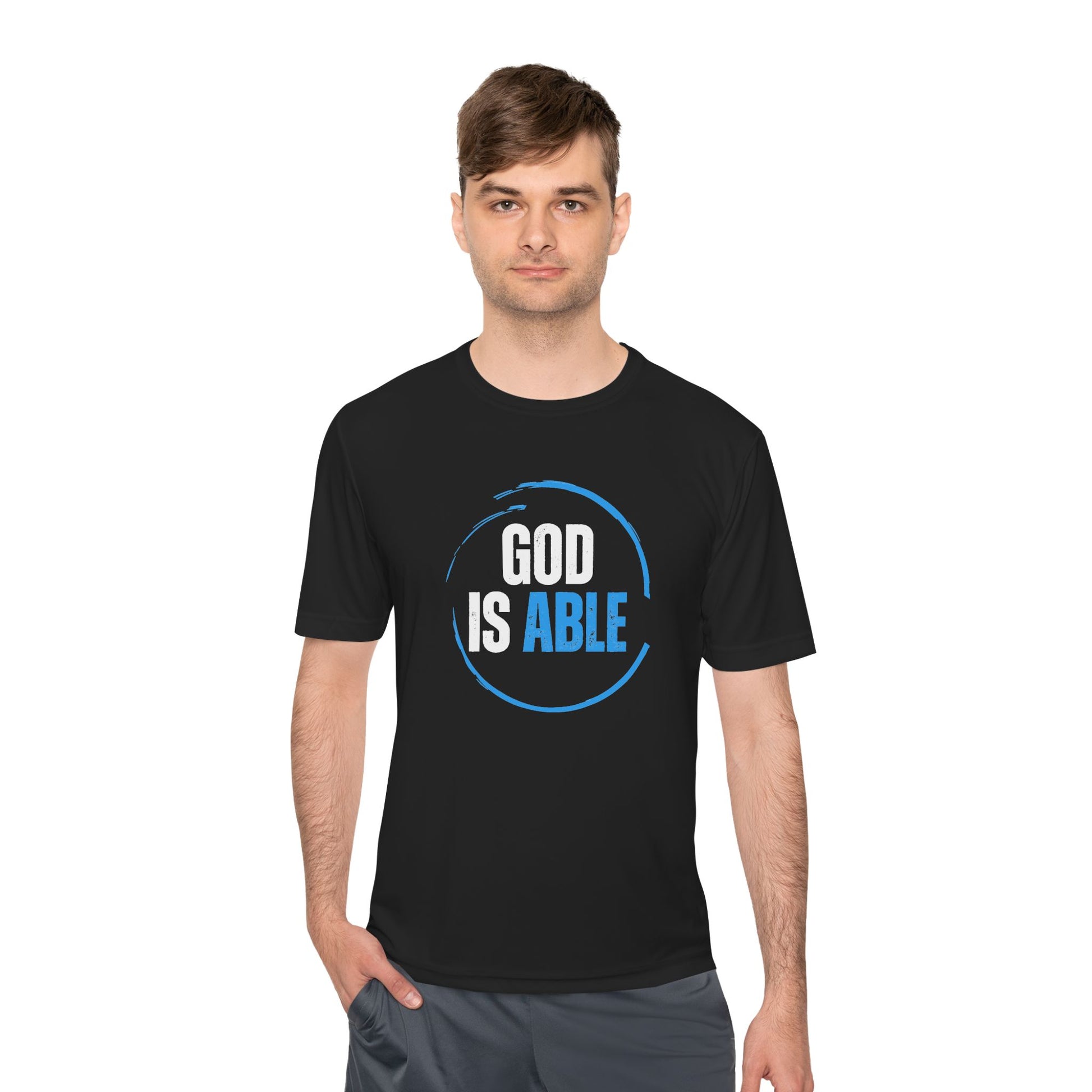 "God is Able" Unisex Moisture Wicking Tee