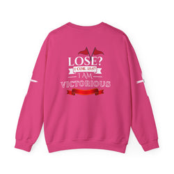 Collection of Inspirational Crewneck Sweatshirt - I AM VICTORIOUS 1 COR. 15:57 | Faith & Victory Apparel in a gallery layout