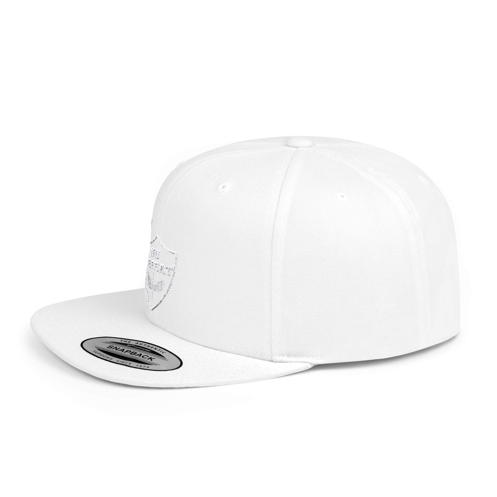 No Defeat Flat Bill Snapback Hat - Perfect for Casual Outings and Celebrations